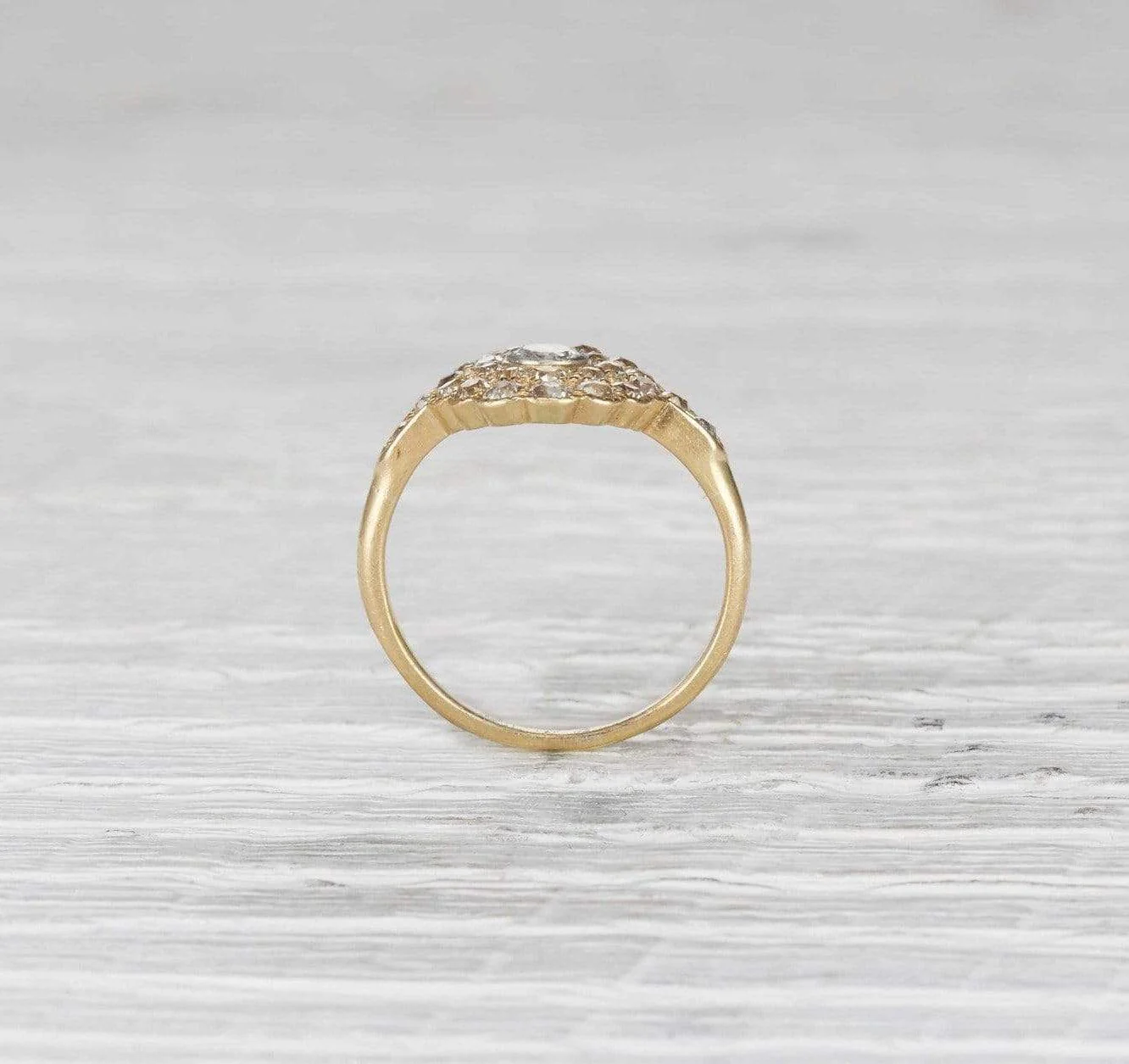 Late Victorian Diamond Cluster Ring - Image 5