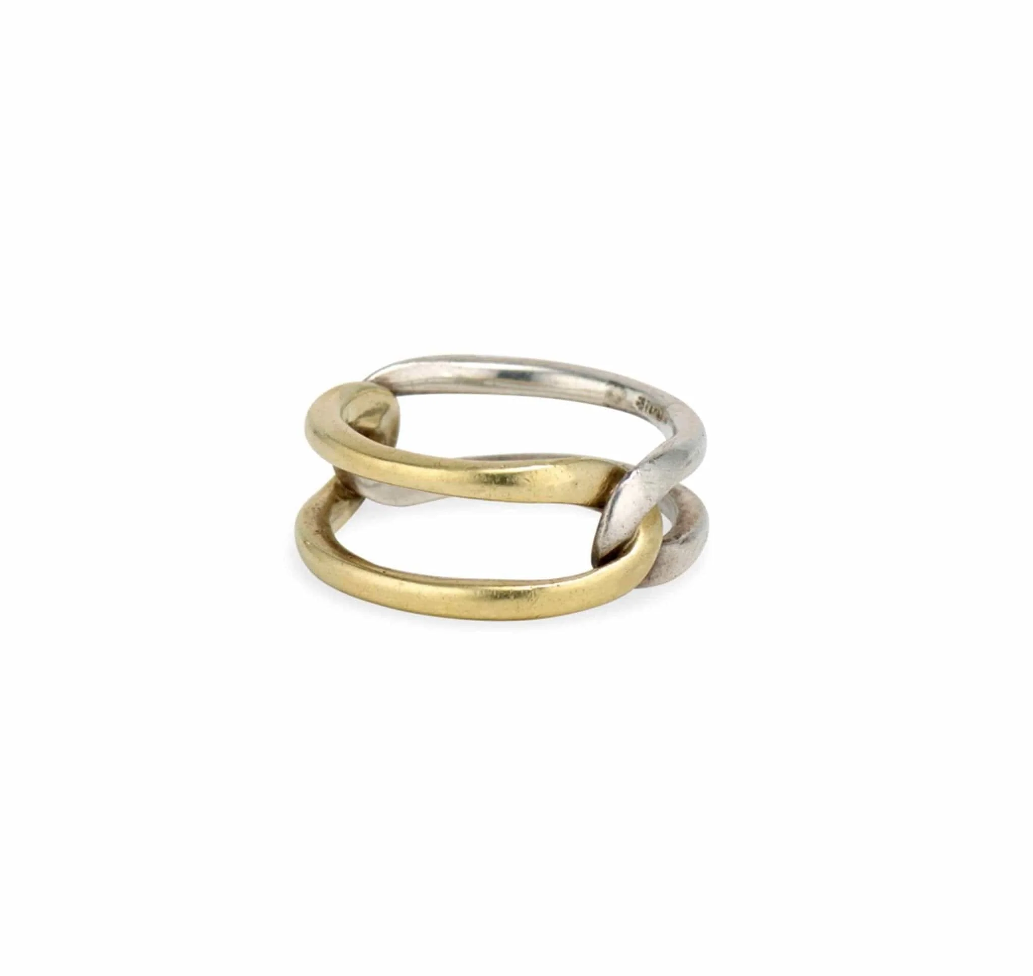 Cartier Gold & Silver Ring - Image 2