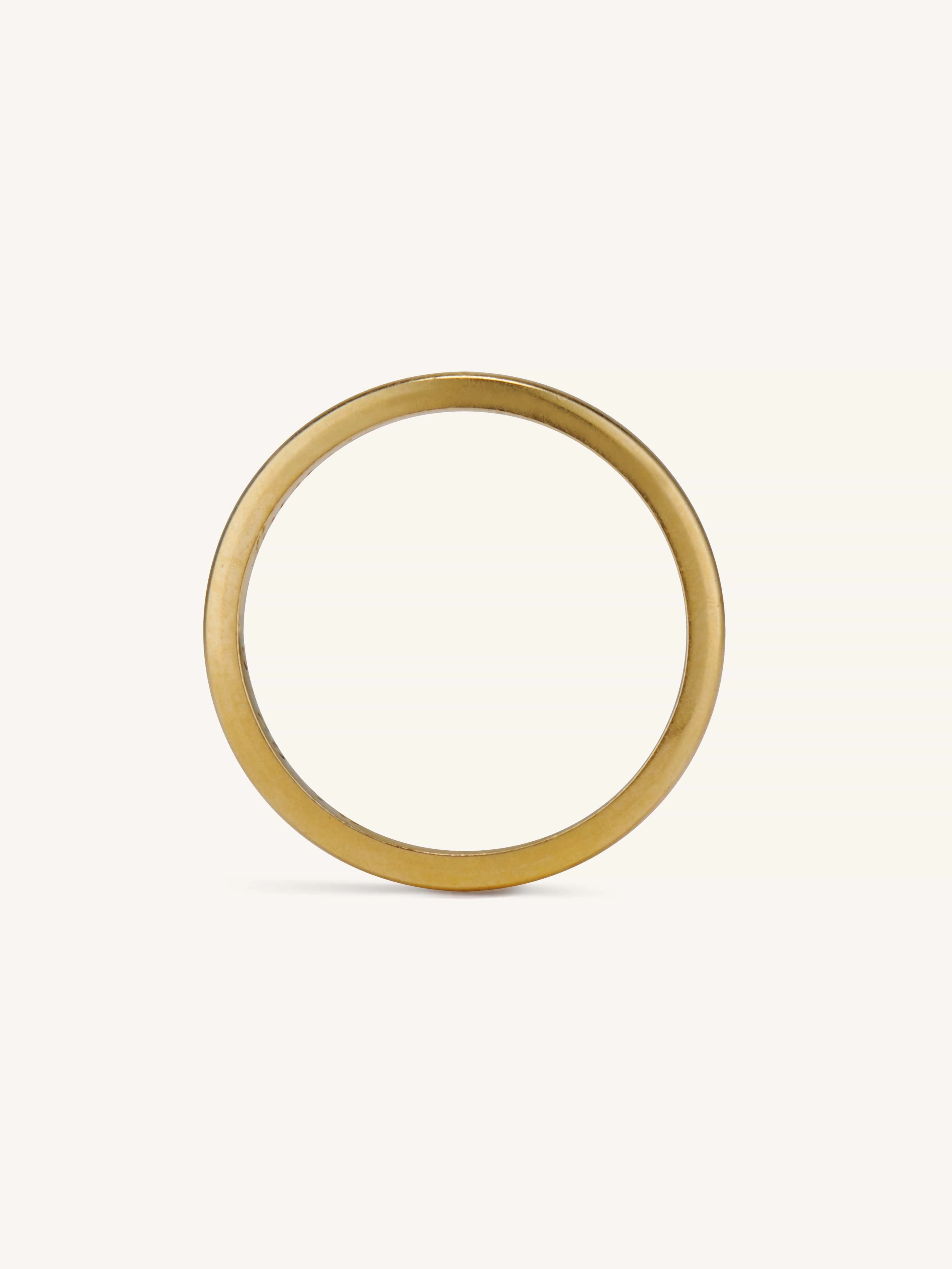 Midcentury Gold Wedding Band Tiffany & Co. - Image 2