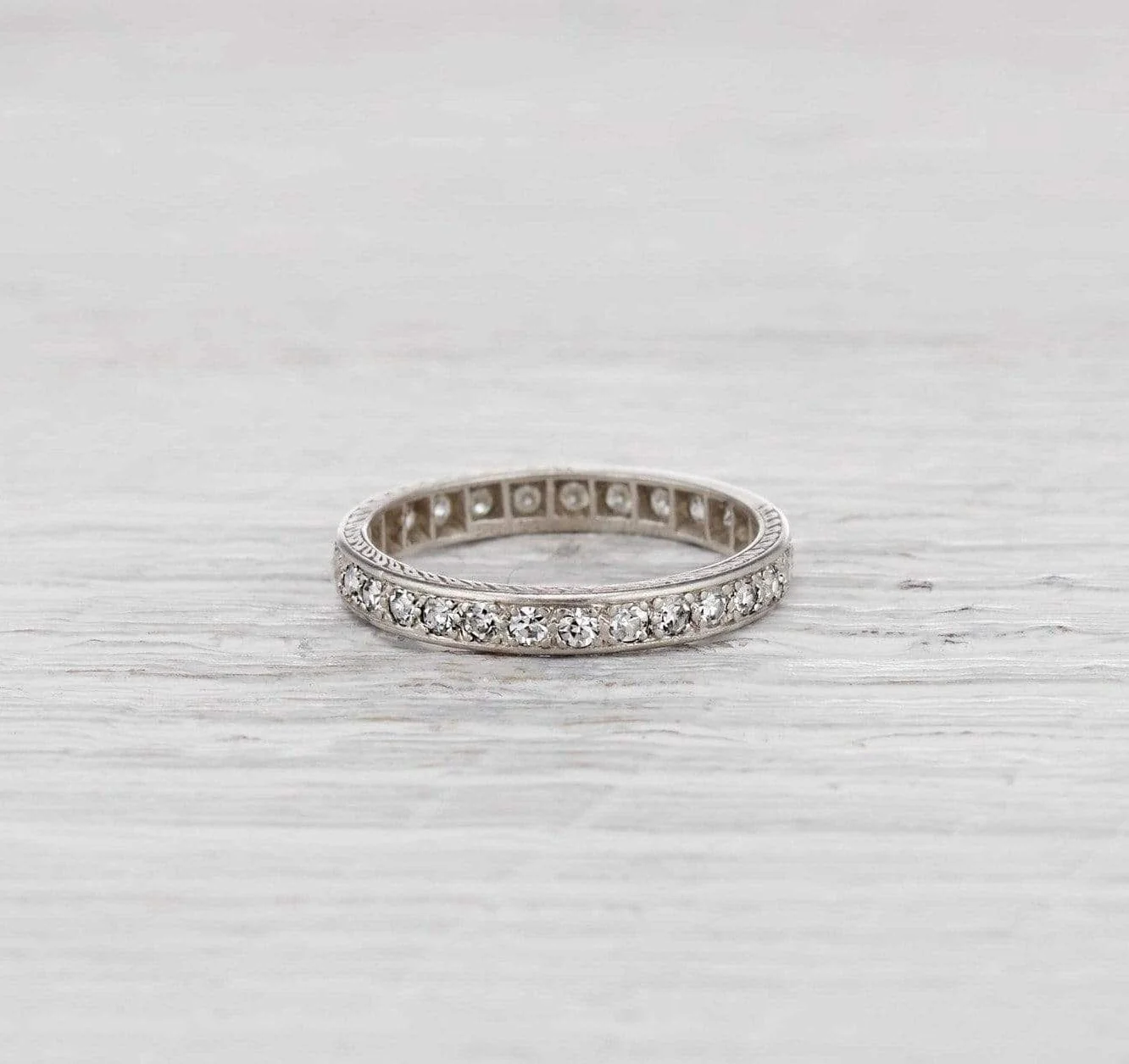 1.00 Carat Edwardian Baily Banks & Biddle Diamond Eternity Band - Image 3