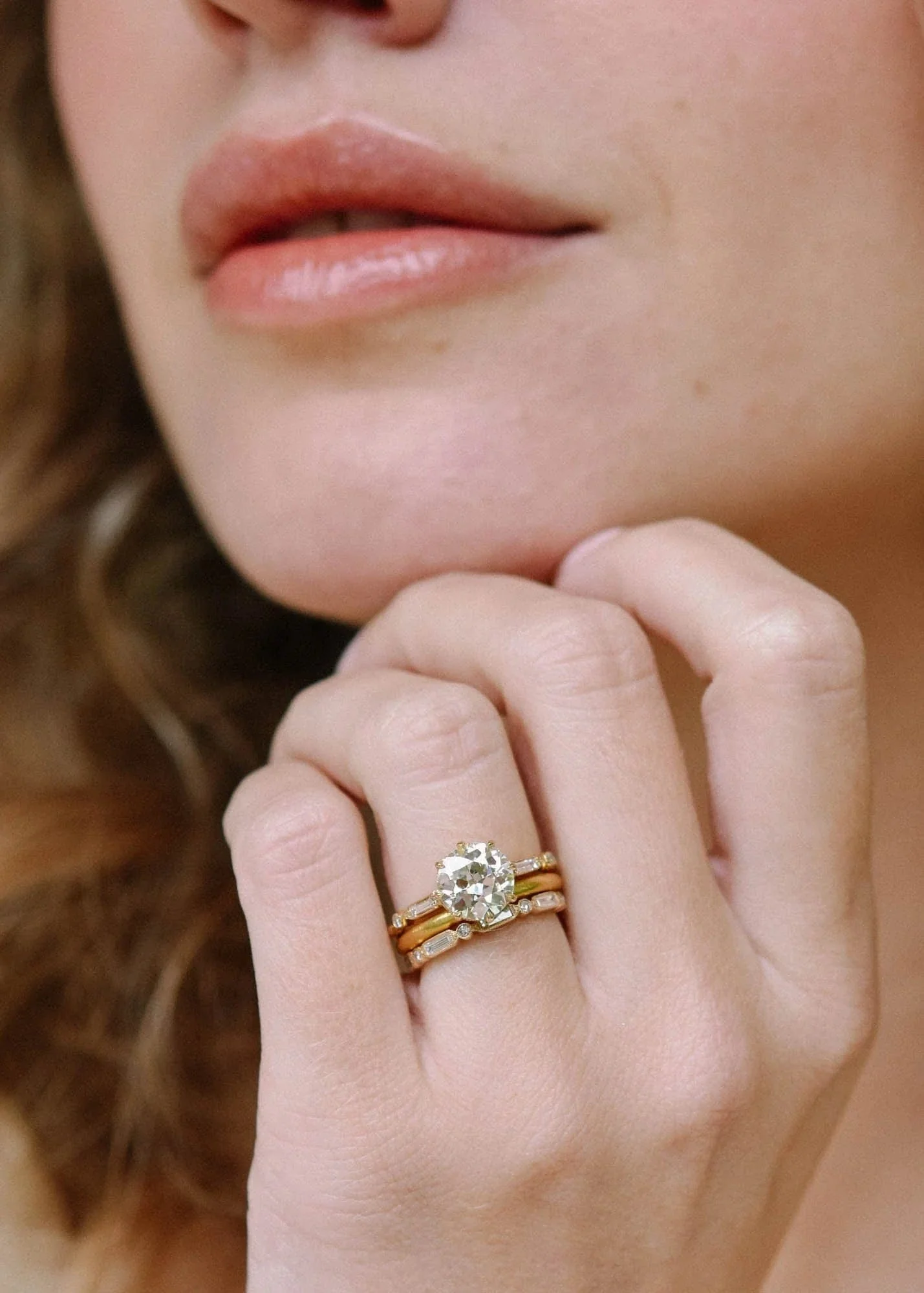 Prism Shifter | 18k Yellow Gold | Size 4.75 - Image 3