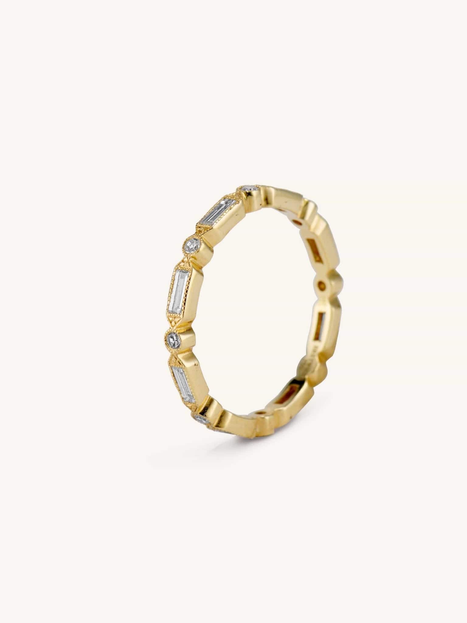Prism Shifter | 18k Yellow Gold | Size 4.75 - Image 4