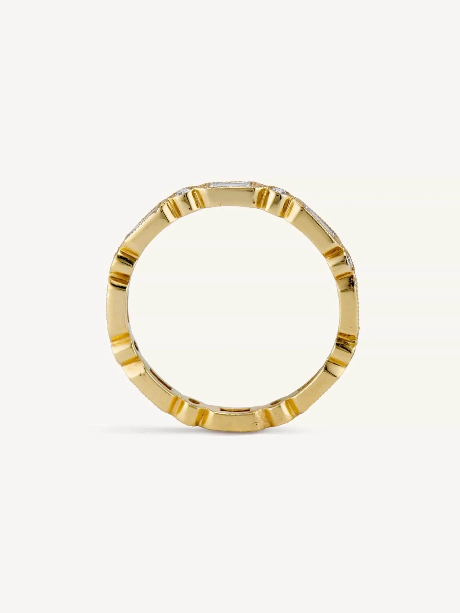 Prism Shifter | 18k Yellow Gold | Size 4.75 - Image 5