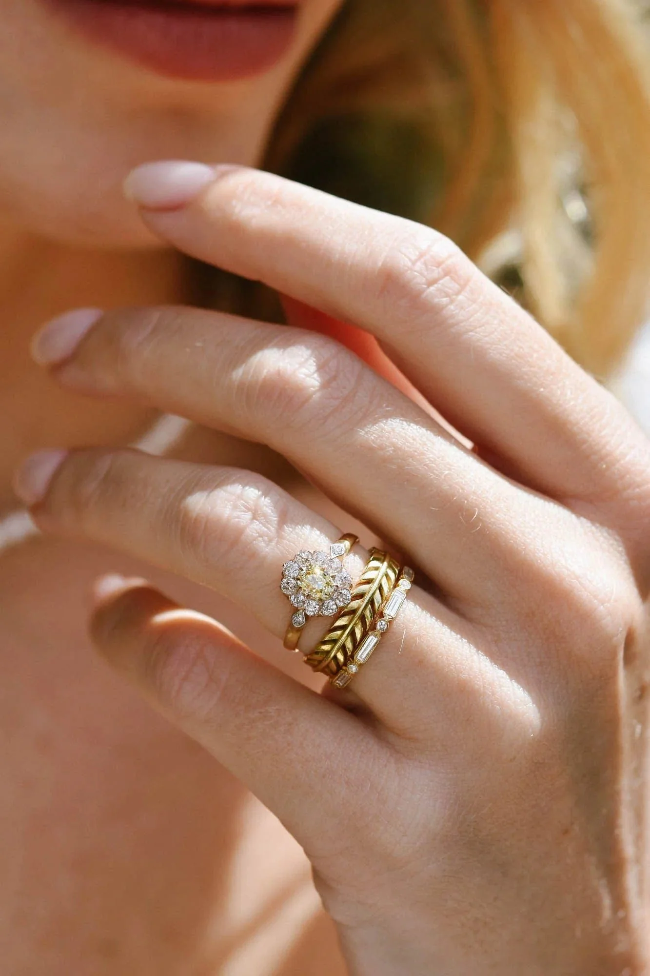 Quill | 18k Yellow Gold | Size 4.5 - Image 5