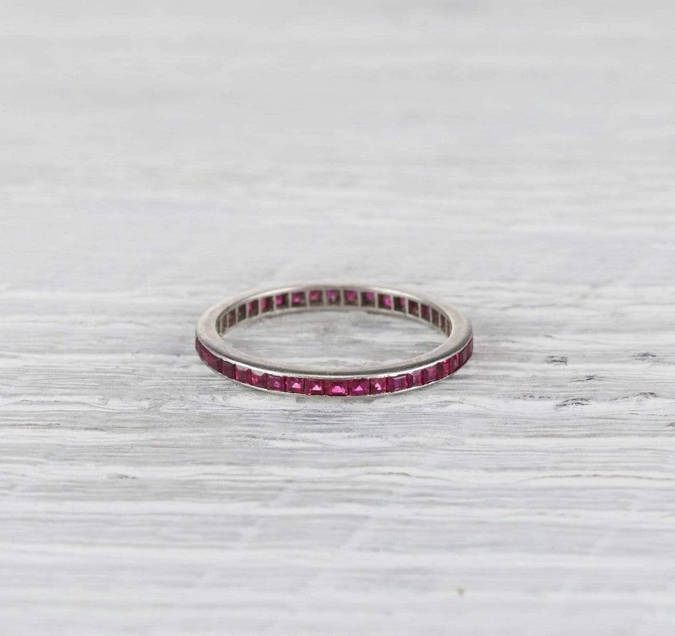 Retro Tiffany & Co. Ruby Band - Image 3