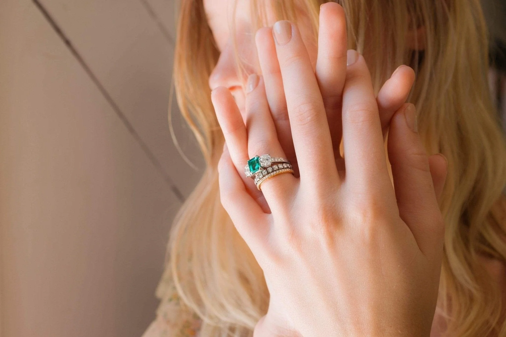 Tiffany & Co. Colombian Emerald & Diamond Ring - Image 5