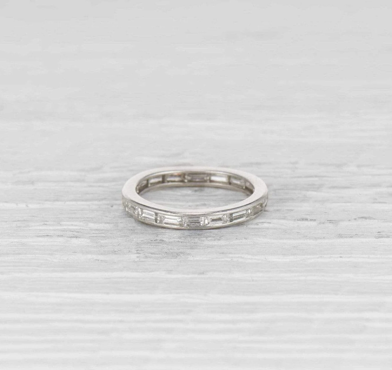 Tiffany & Co. Art Deco Baguette-cut Diamond Eternity Band - Image 3