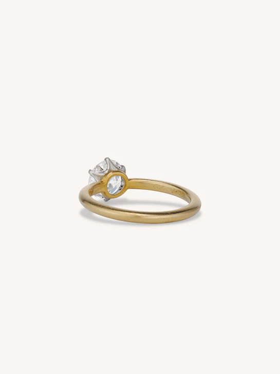 Tiffany & Co. 1.24 Carat Transitional Cut Diamond Solitaire Vintage Engagement Ring - Image 5