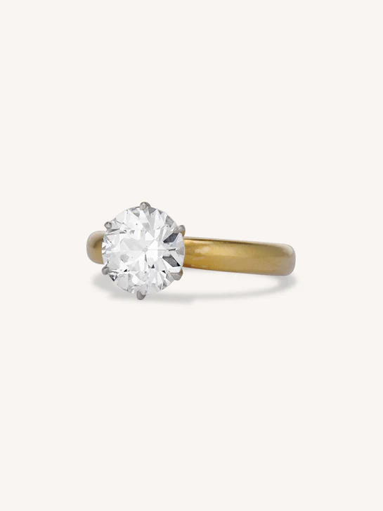Tiffany & Co. 1.52 Carat Old European Diamond Solitaire Vintage Engagement Ring - Image 4