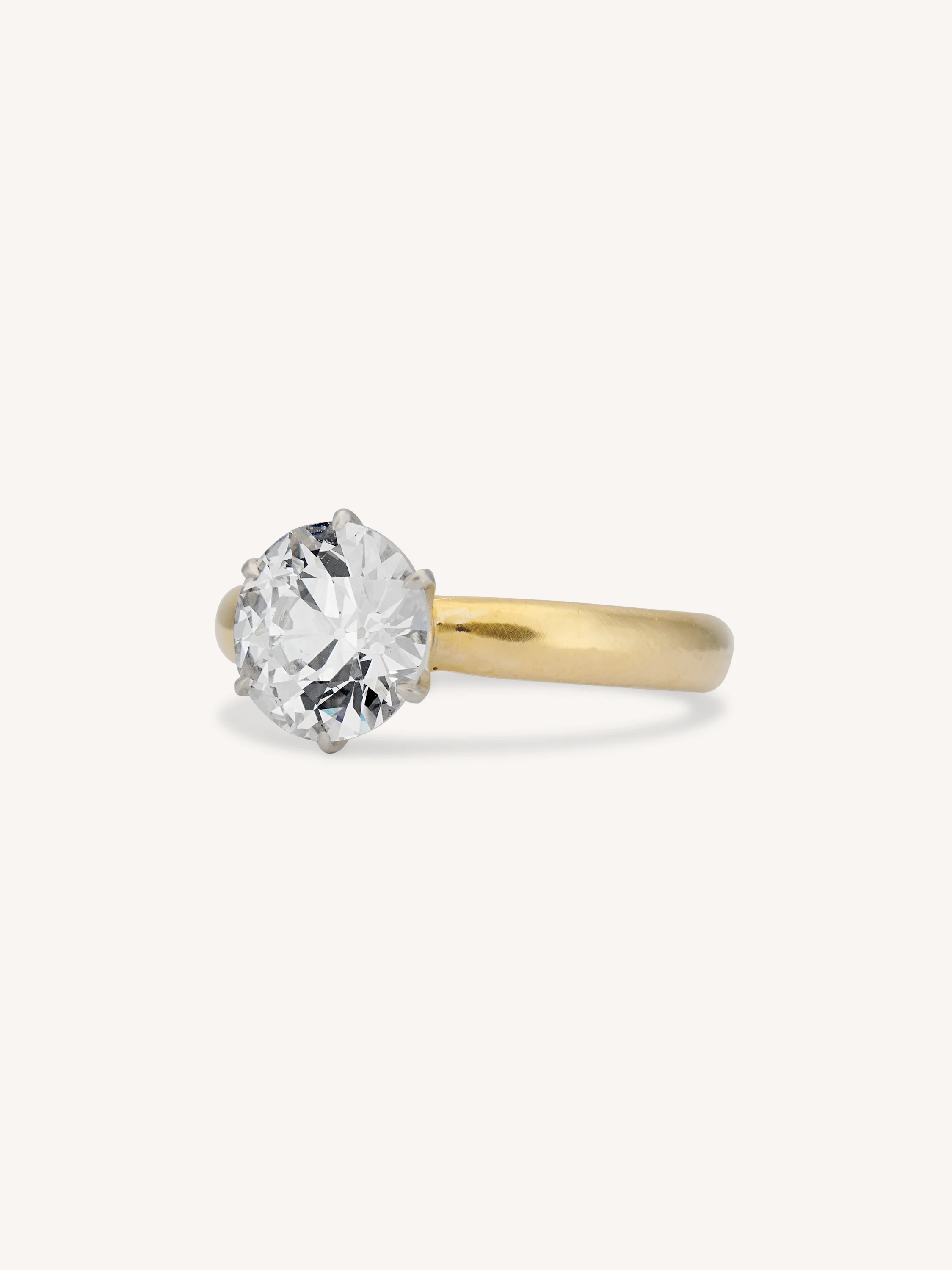 Tiffany & Co. 2.02 Carat Old European Cut Diamond Solitaire Vintage Engagement Ring - Image 4