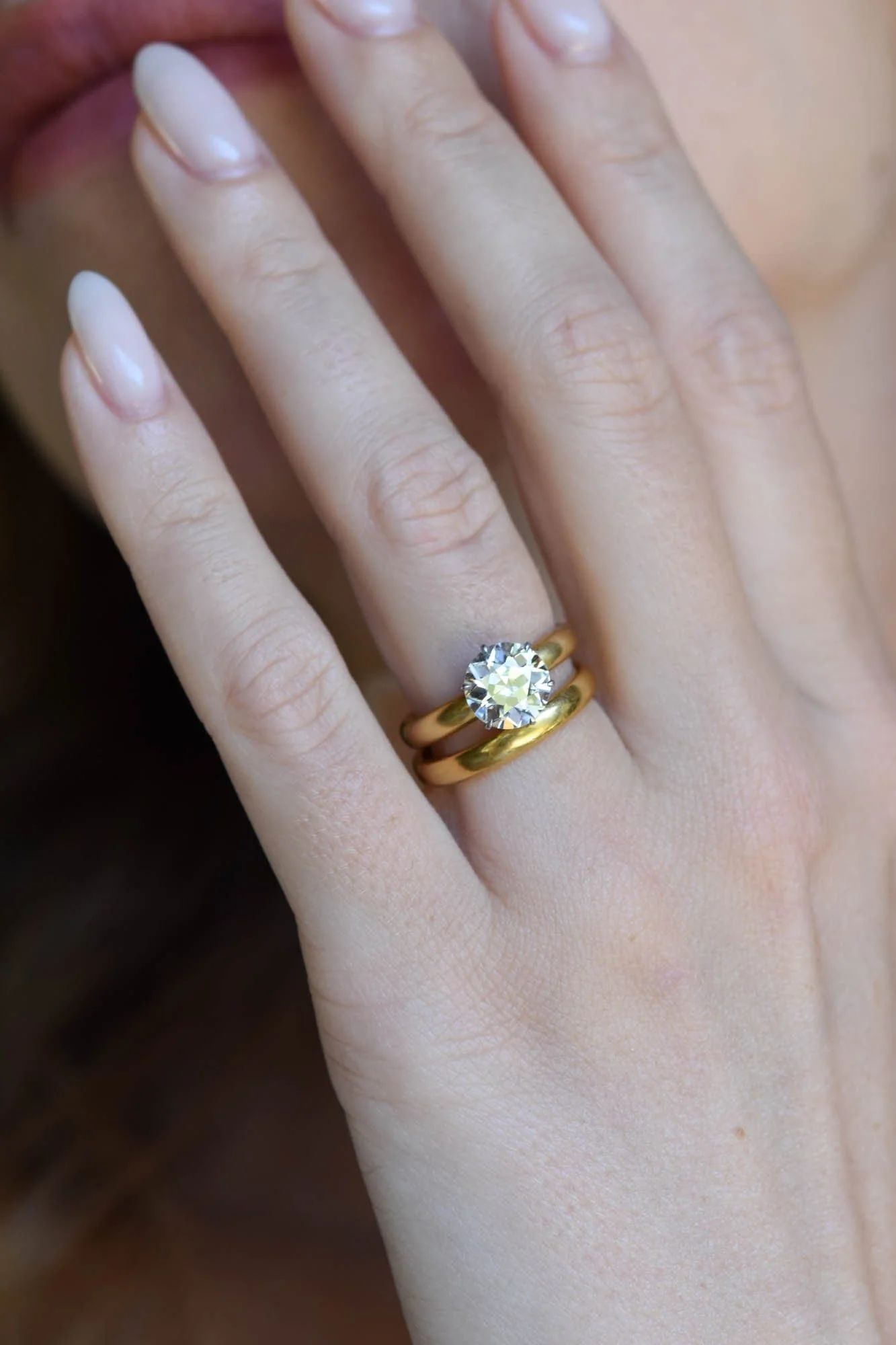 Tiffany & Co. 2.02 Carat Old European Cut Diamond Solitaire Vintage Engagement Ring - Image 7
