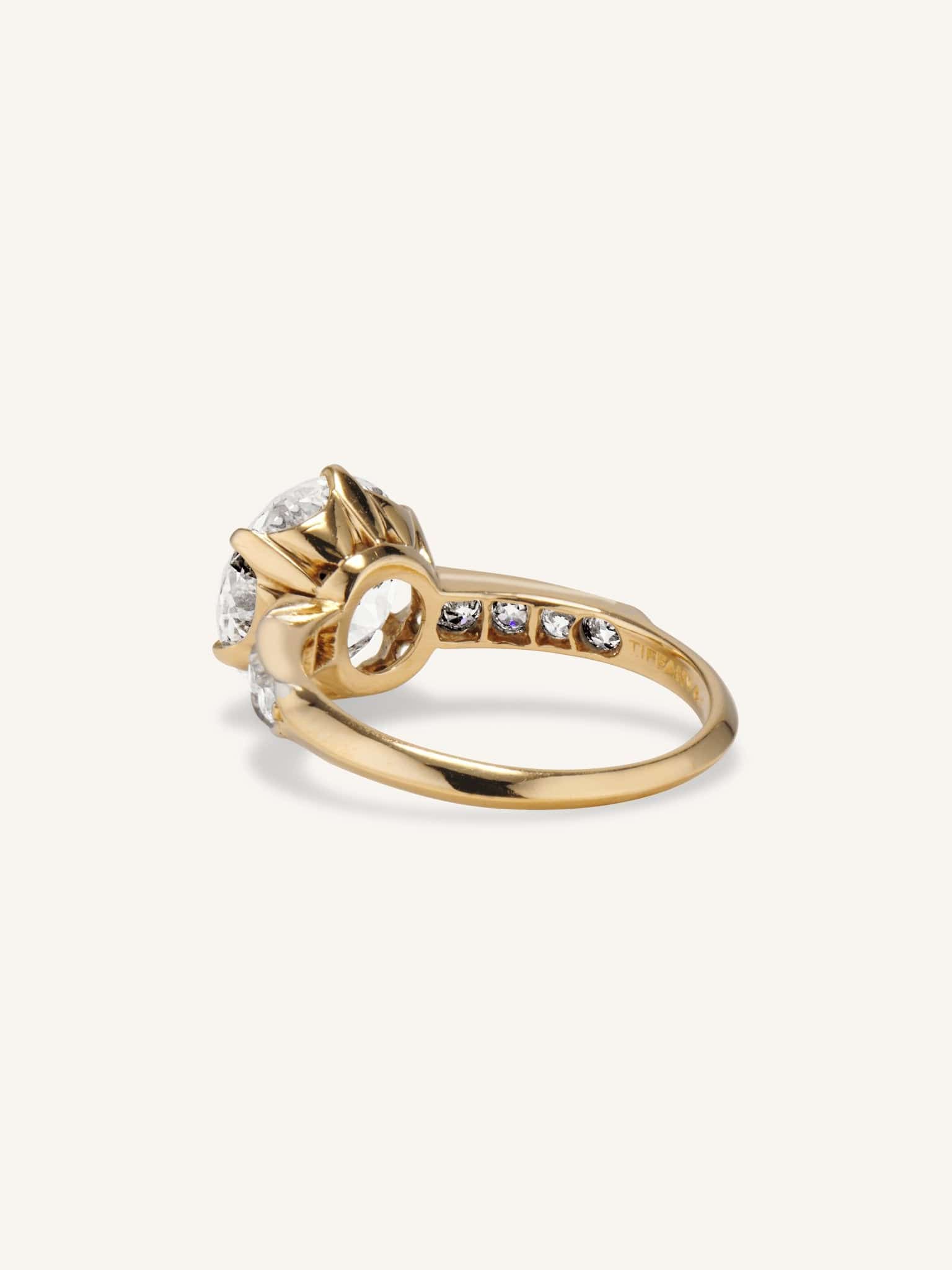 Tiffany & Co. 3.02 Carat Old European Cut Diamond Solitaire Vintage Engagement Ring - Image 7