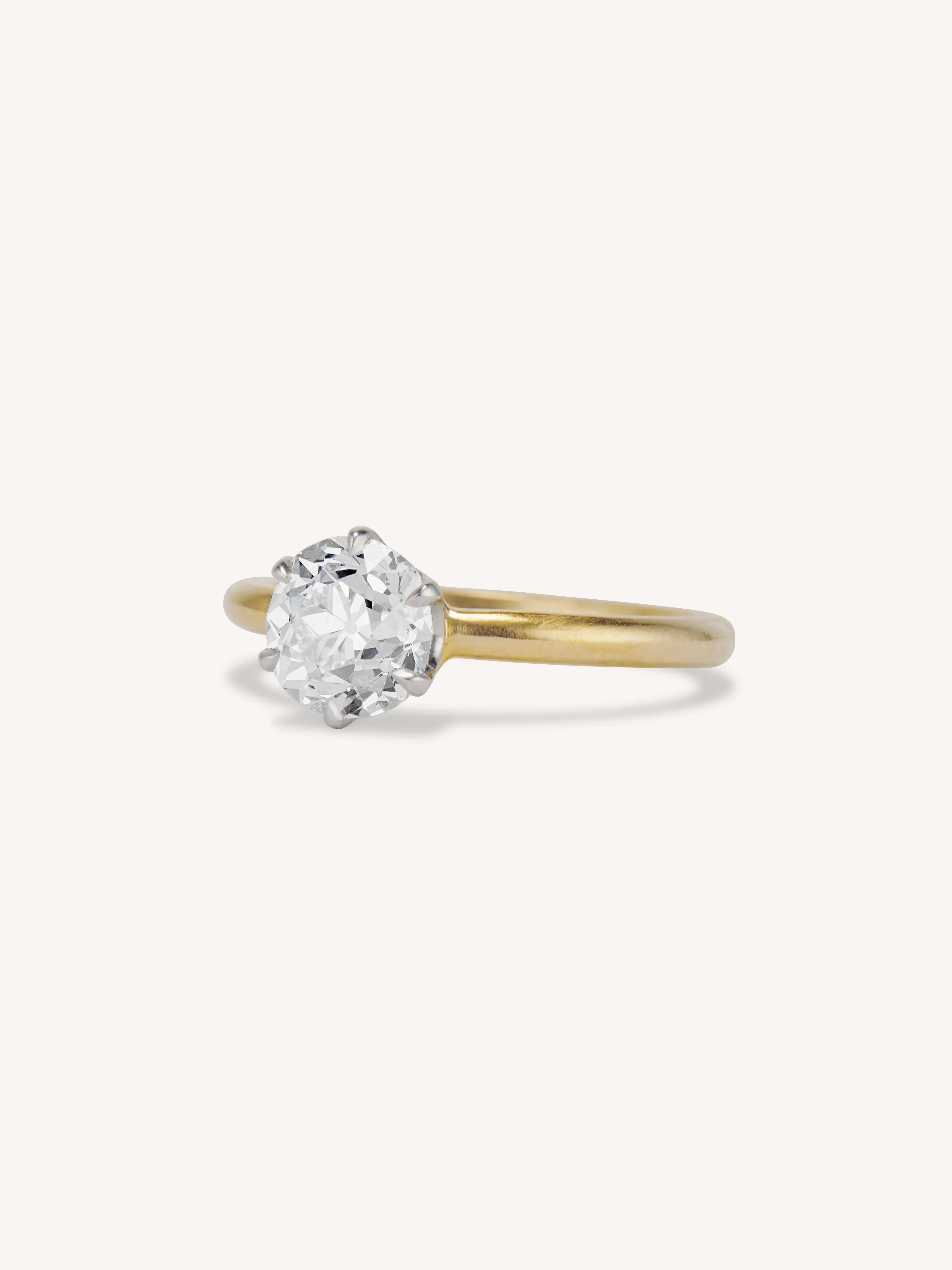 Tiffany & Co. 1.26 Carat Diamond Solitaire Vintage Engagement Ring - Image 3