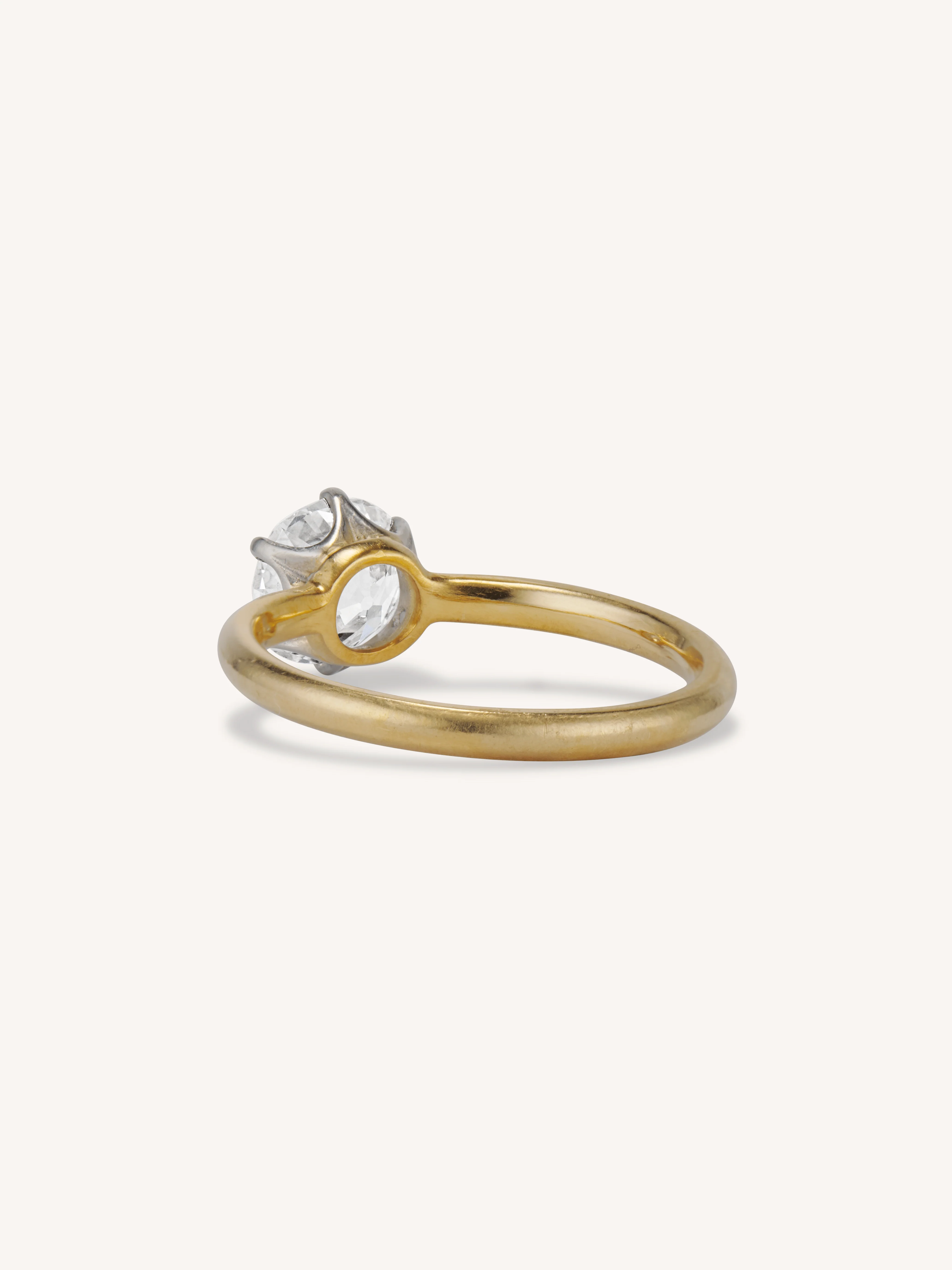 Tiffany & Co. 1.26 Carat Diamond Solitaire Vintage Engagement Ring - Image 4