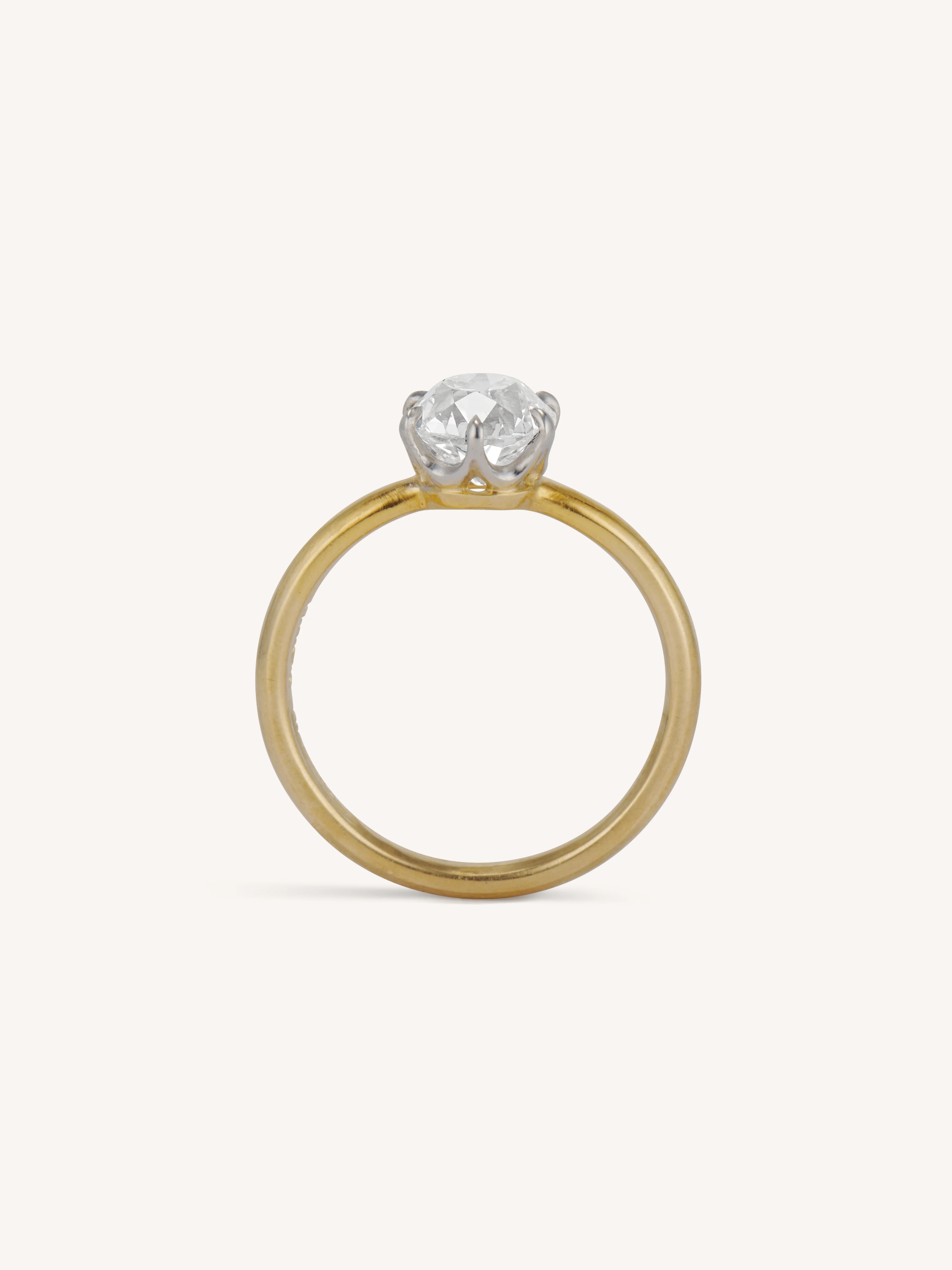 Tiffany & Co. 1.26 Carat Diamond Solitaire Vintage Engagement Ring - Image 6