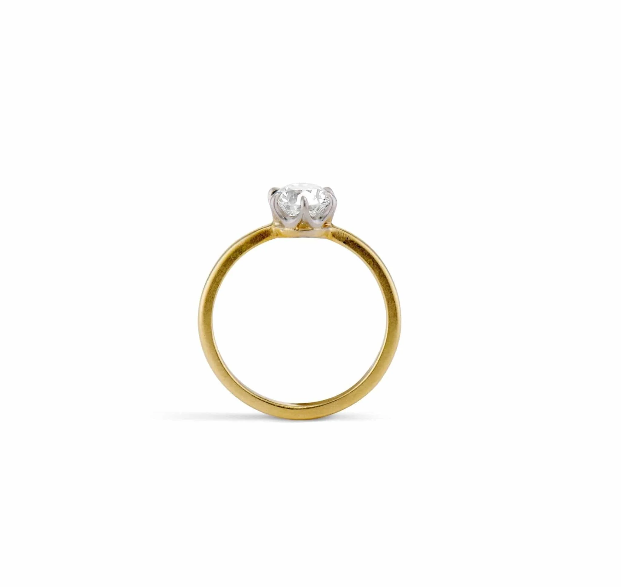 Tiffany & Co. Art Deco .81 Carat Old European Diamond Engagement Ring - Image 3