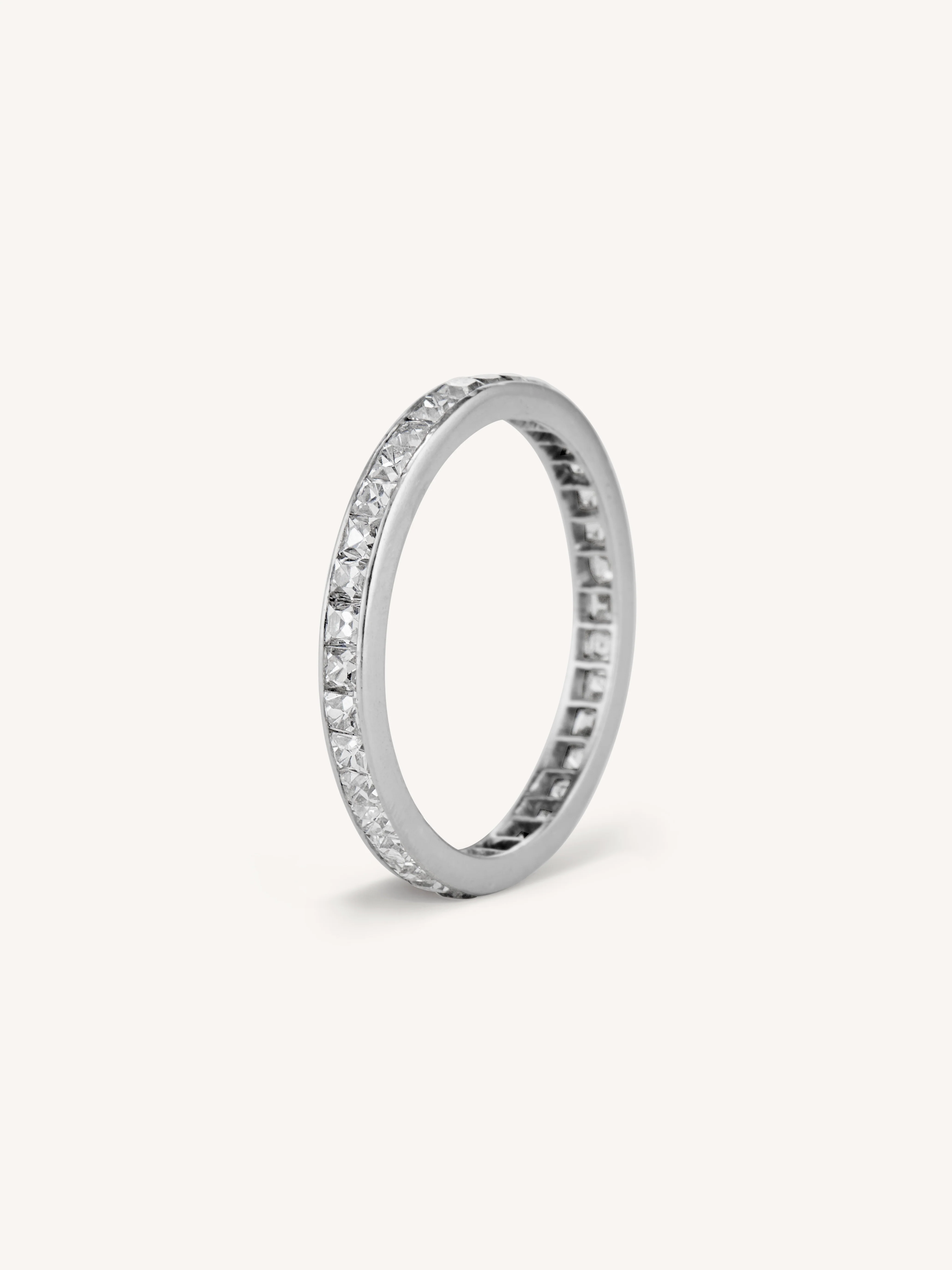 Tiffany & Co. Art Deco French Cut Diamond Band - Image 3