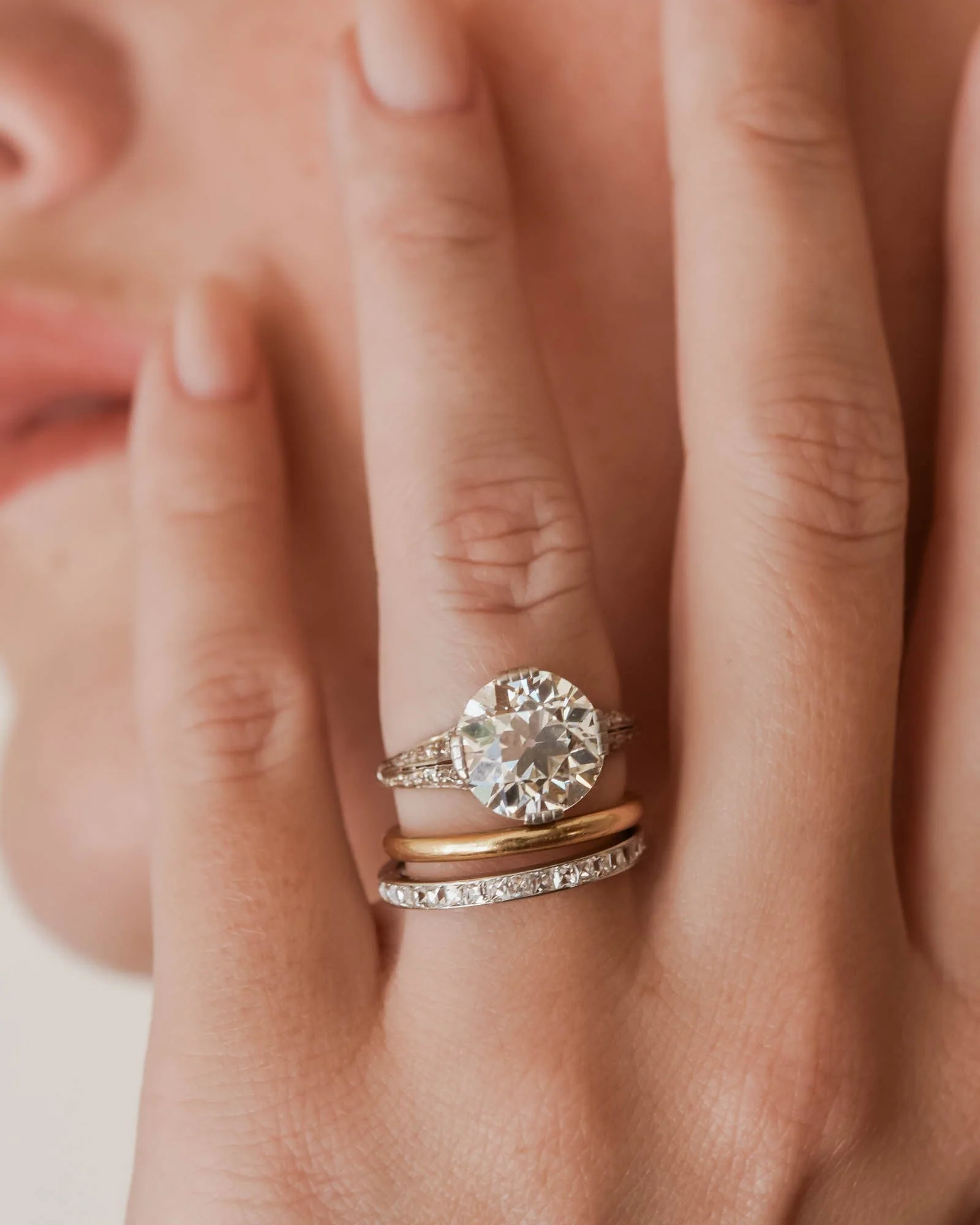 Tiffany & Co. Art Deco French Cut Diamond Band - Image 6
