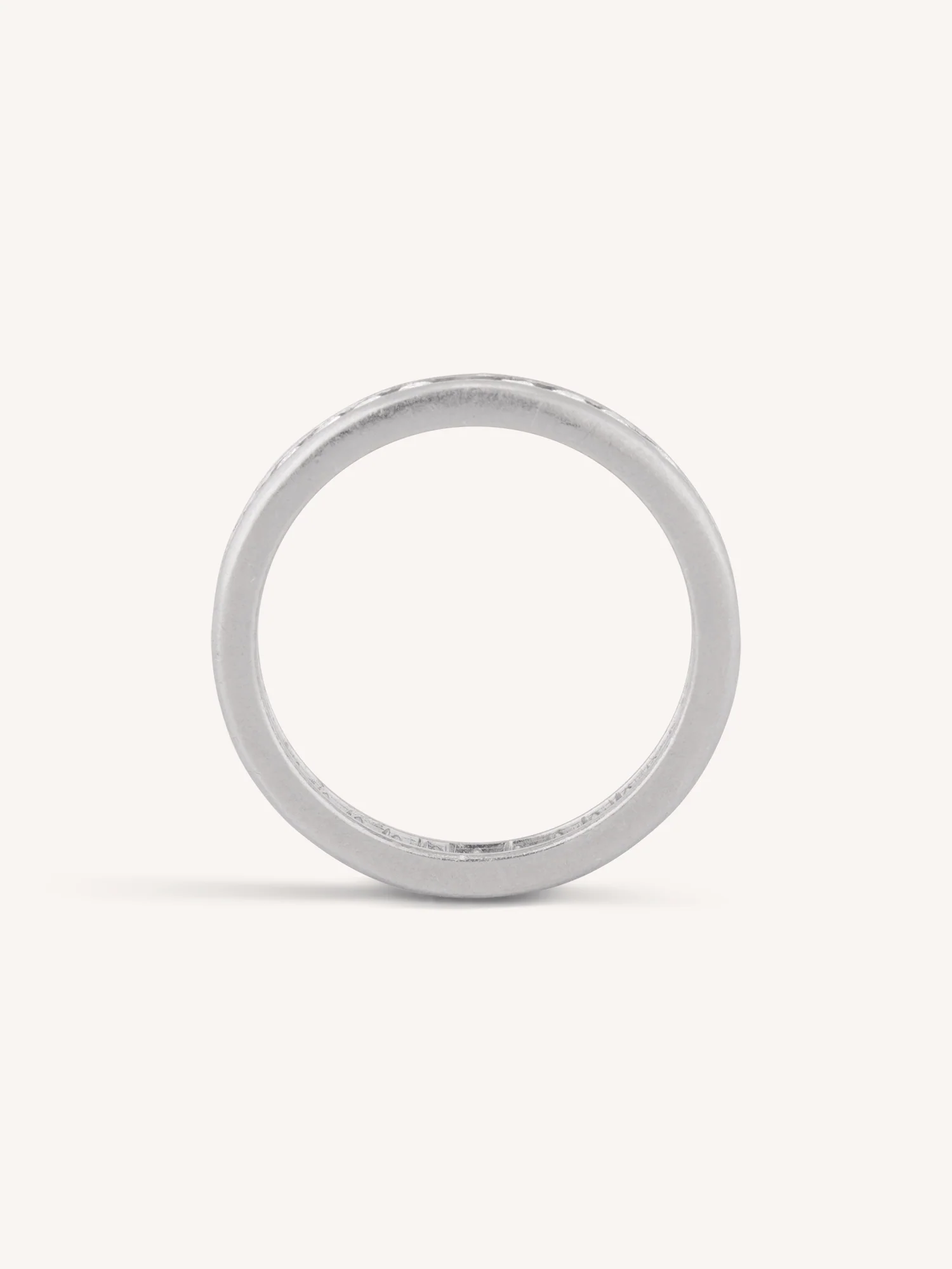 Tiffany & Co. Diamond Vintage Eternity Band - Size 5 - Image 3