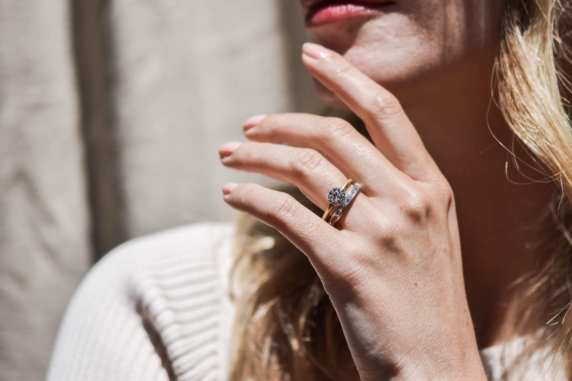 Edwardian Tiffany & Co. 1.45 Carat Old European Diamond and Gold Solitaire Engagement Ring - Image 7