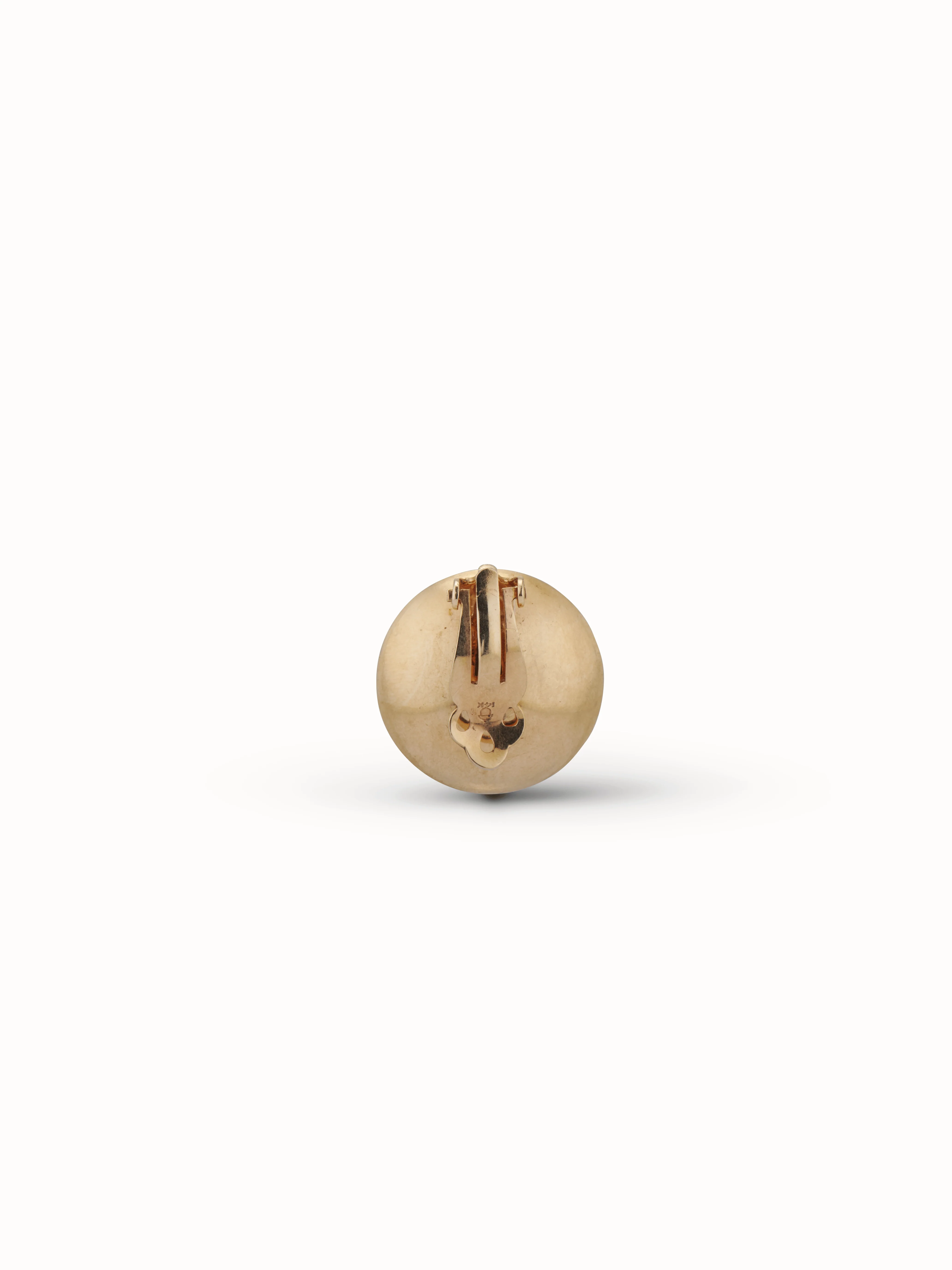 Tiffany & Co. Gold Retro Vintage Earclips - Image 4