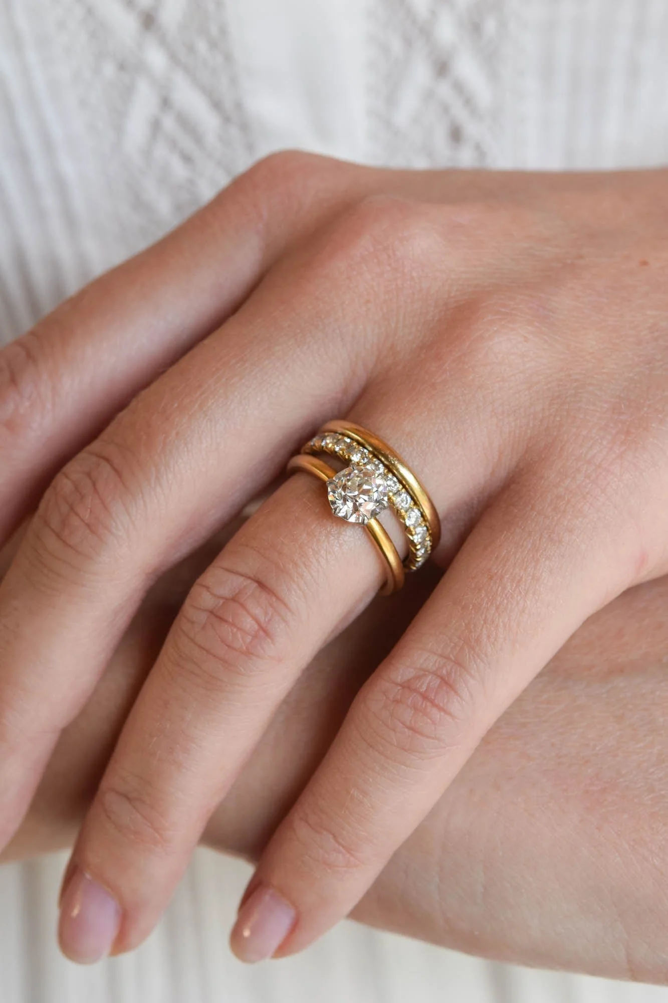 Tiffany & Co. Iconic 1.31 Carat Old European Cut Solitaire Vintage Engagement Ring - Image 2