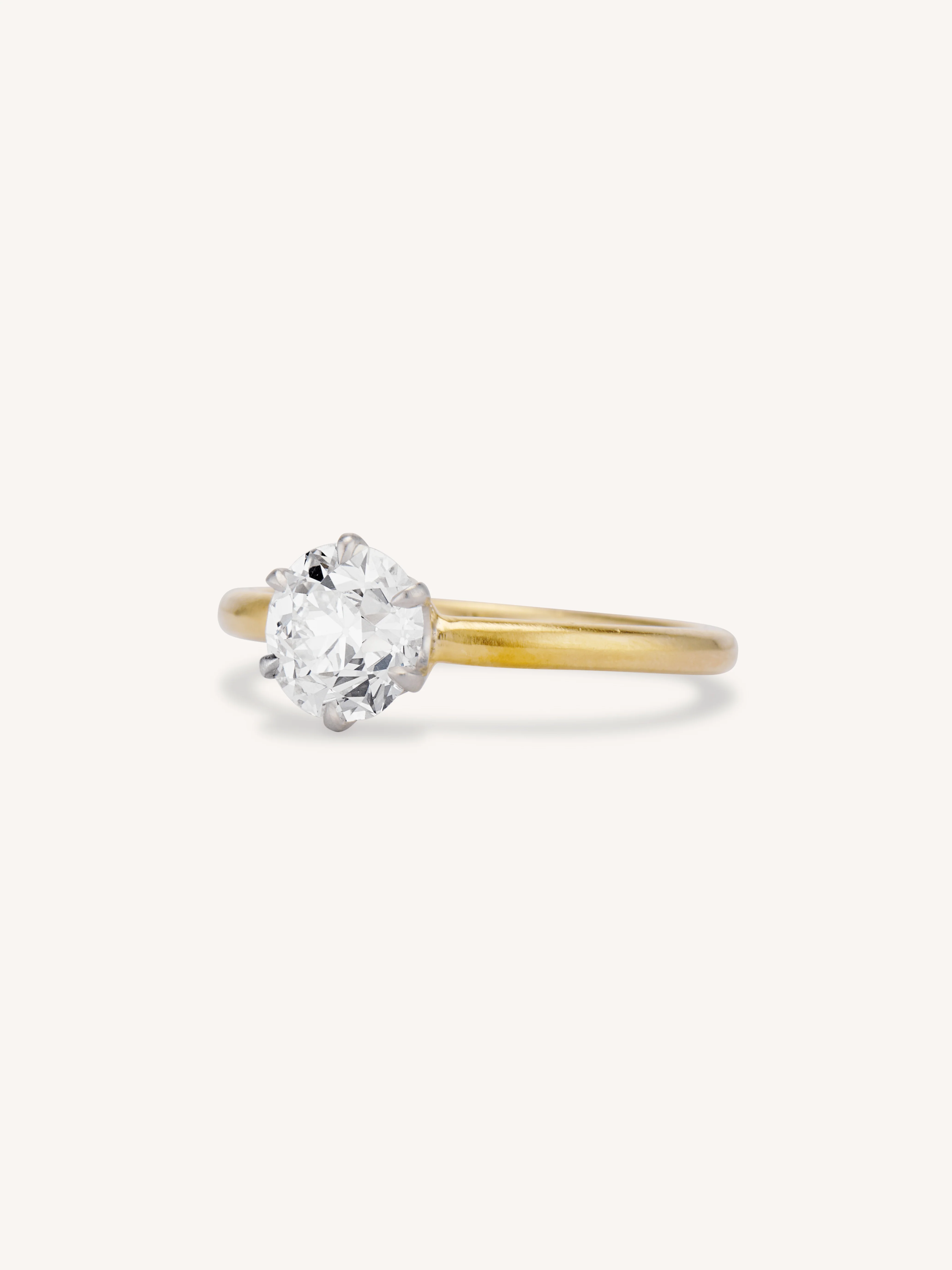 Tiffany & Co. Iconic 1.31 Carat Old European Cut Solitaire Vintage Engagement Ring - Image 4