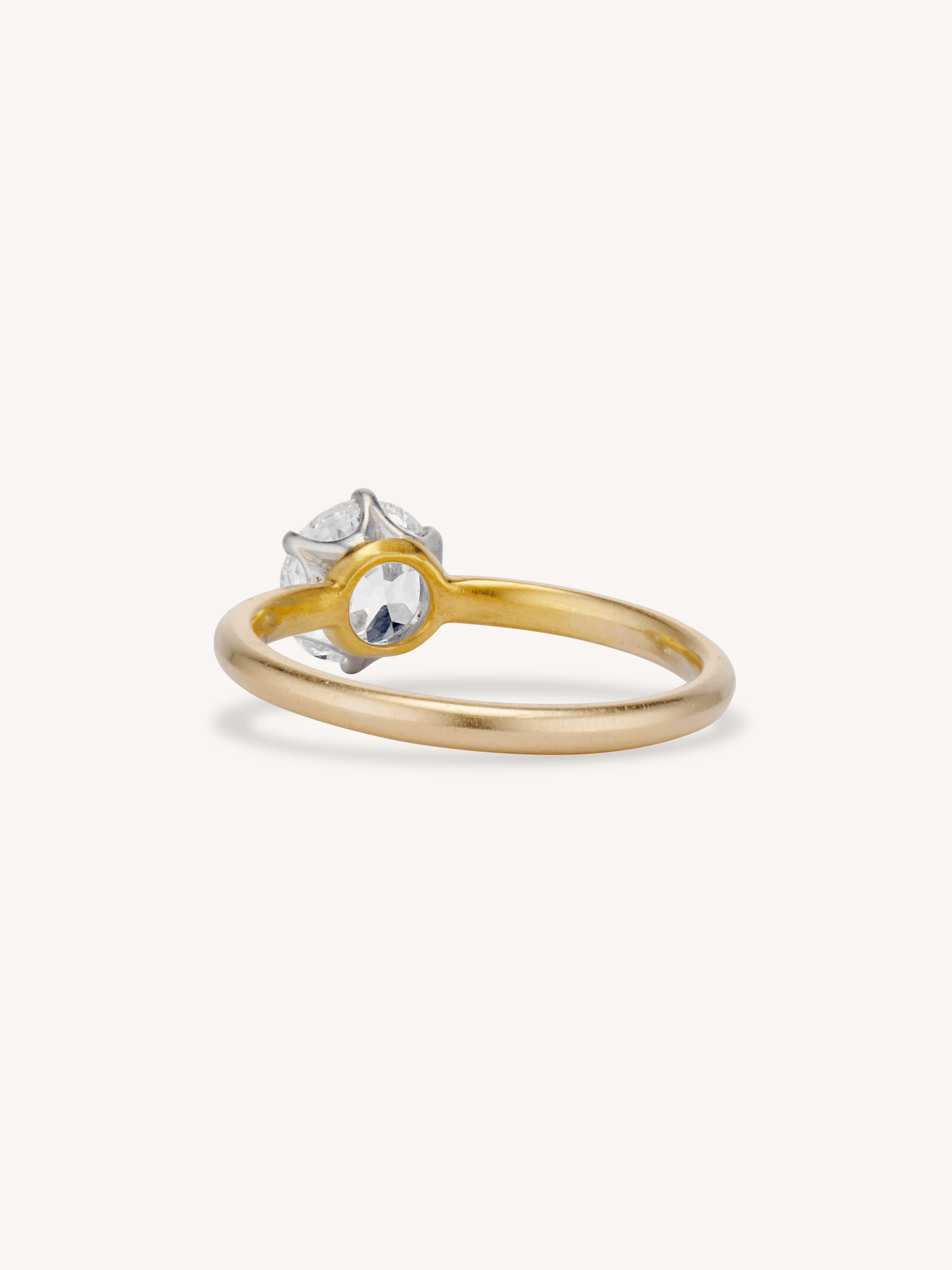 Tiffany & Co. Iconic 1.31 Carat Old European Cut Solitaire Vintage Engagement Ring - Image 5