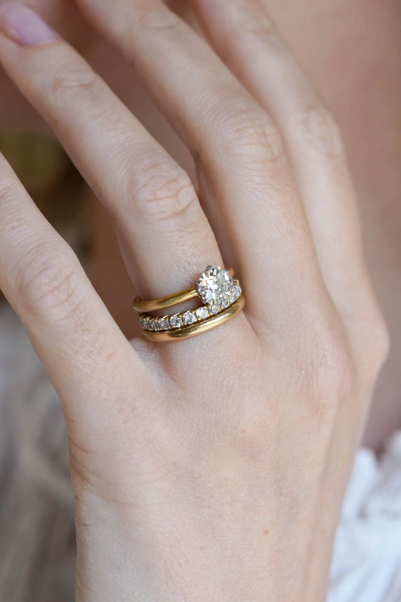 Tiffany & Co. Iconic 1.35 Carat Old European Cut Solitaire Vintage Engagement Ring - Image 6