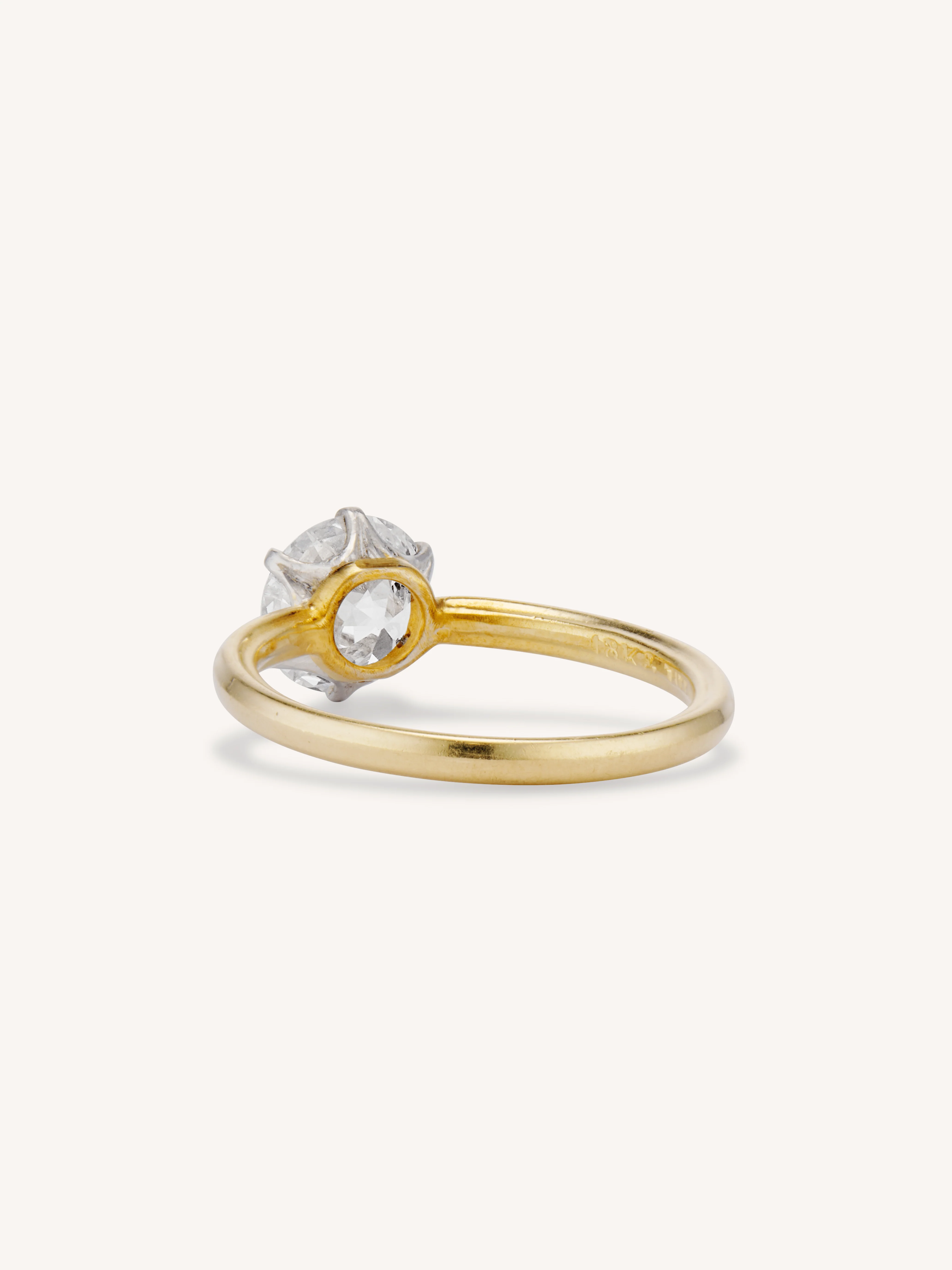 Tiffany & Co. Iconic 1.53 Carat Old European Cut Solitaire Vintage Engagement Ring - Image 5