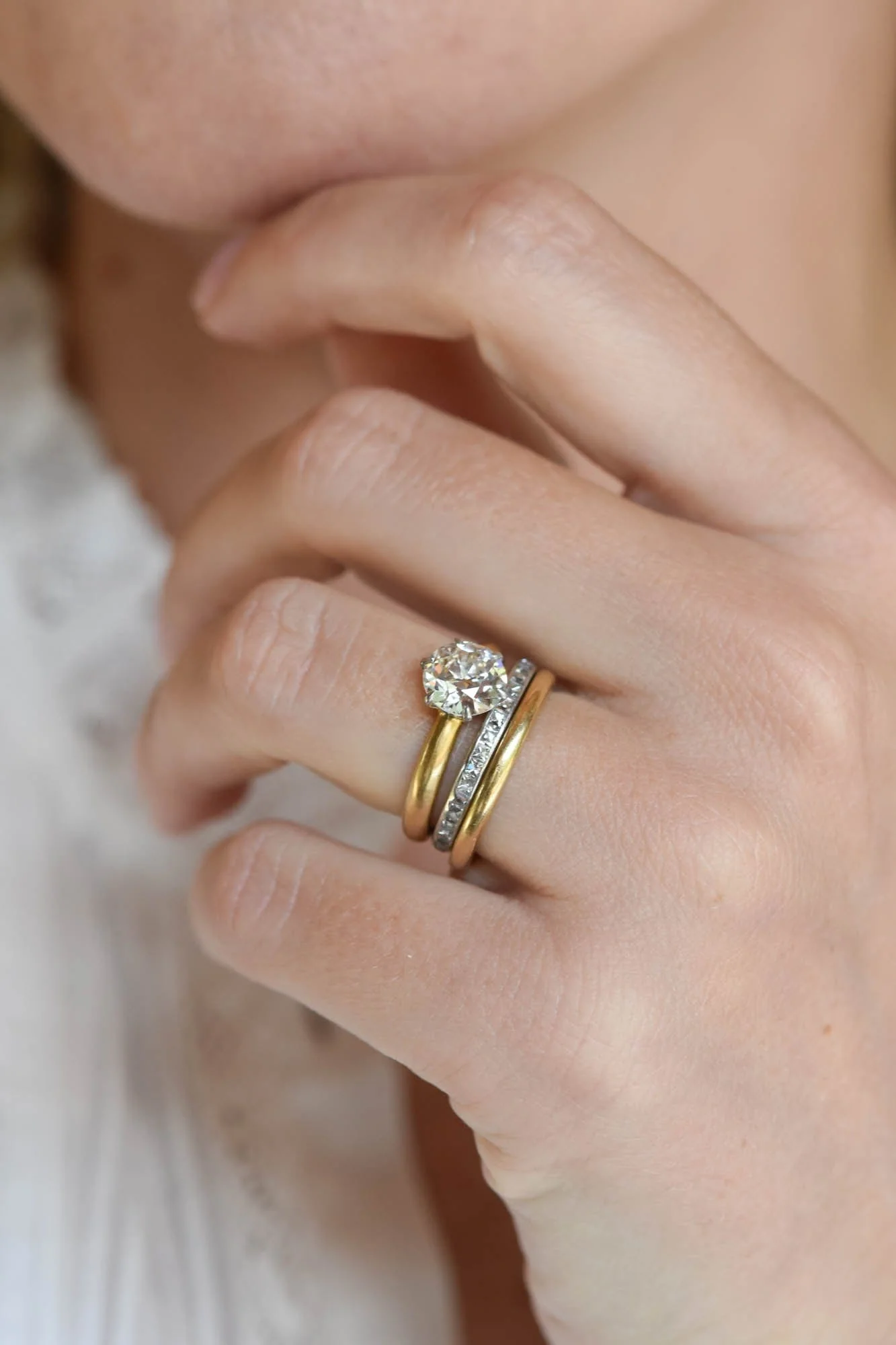 Tiffany & Co. Iconic 1.63 Carat Old European Cut Solitaire Vintage Engagement Ring - Image 2