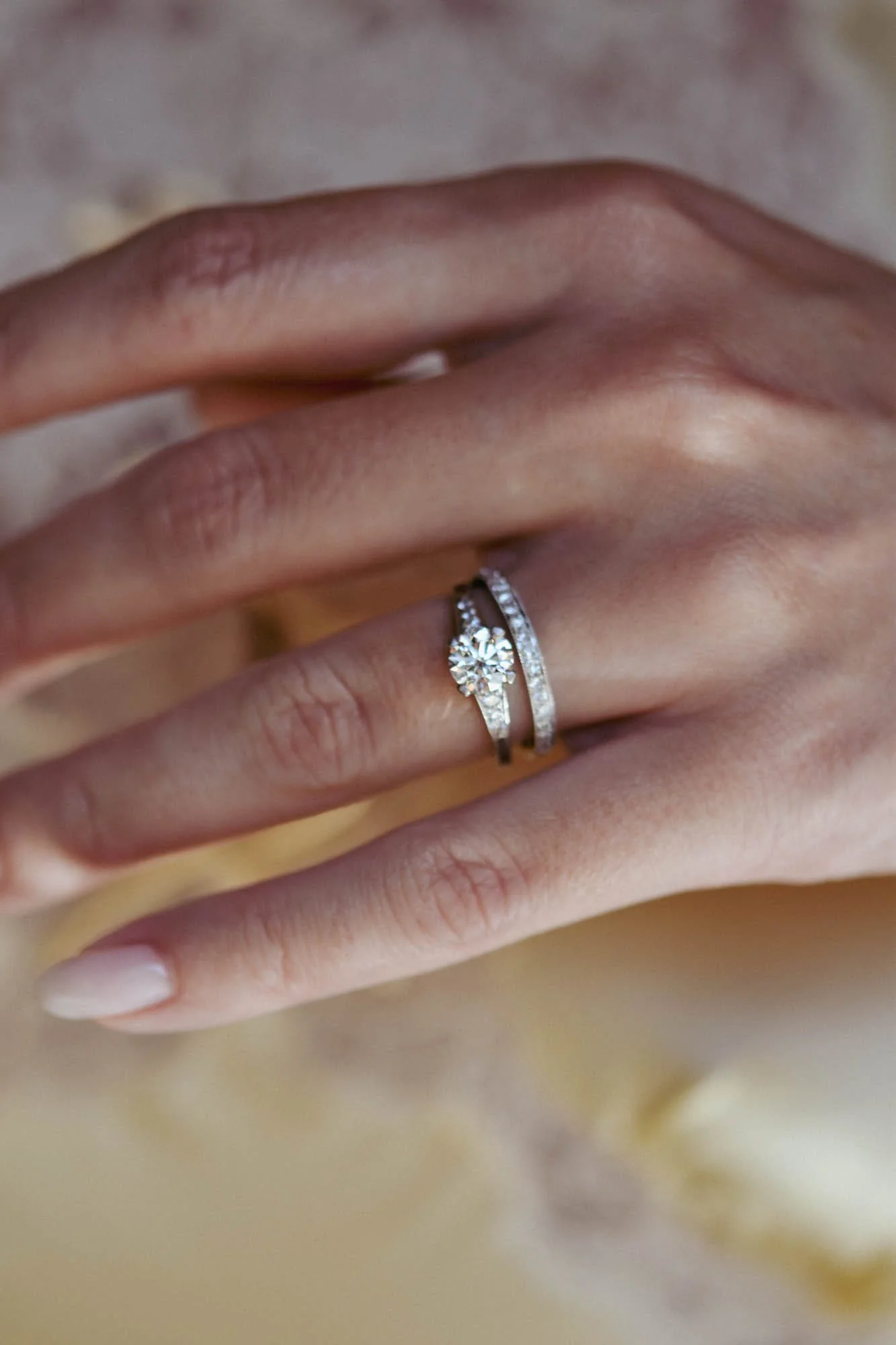 Tiffany & Co. 1.05 Carat Old European Cut Diamond Platinum Vintage Engagement Ring - Image 2