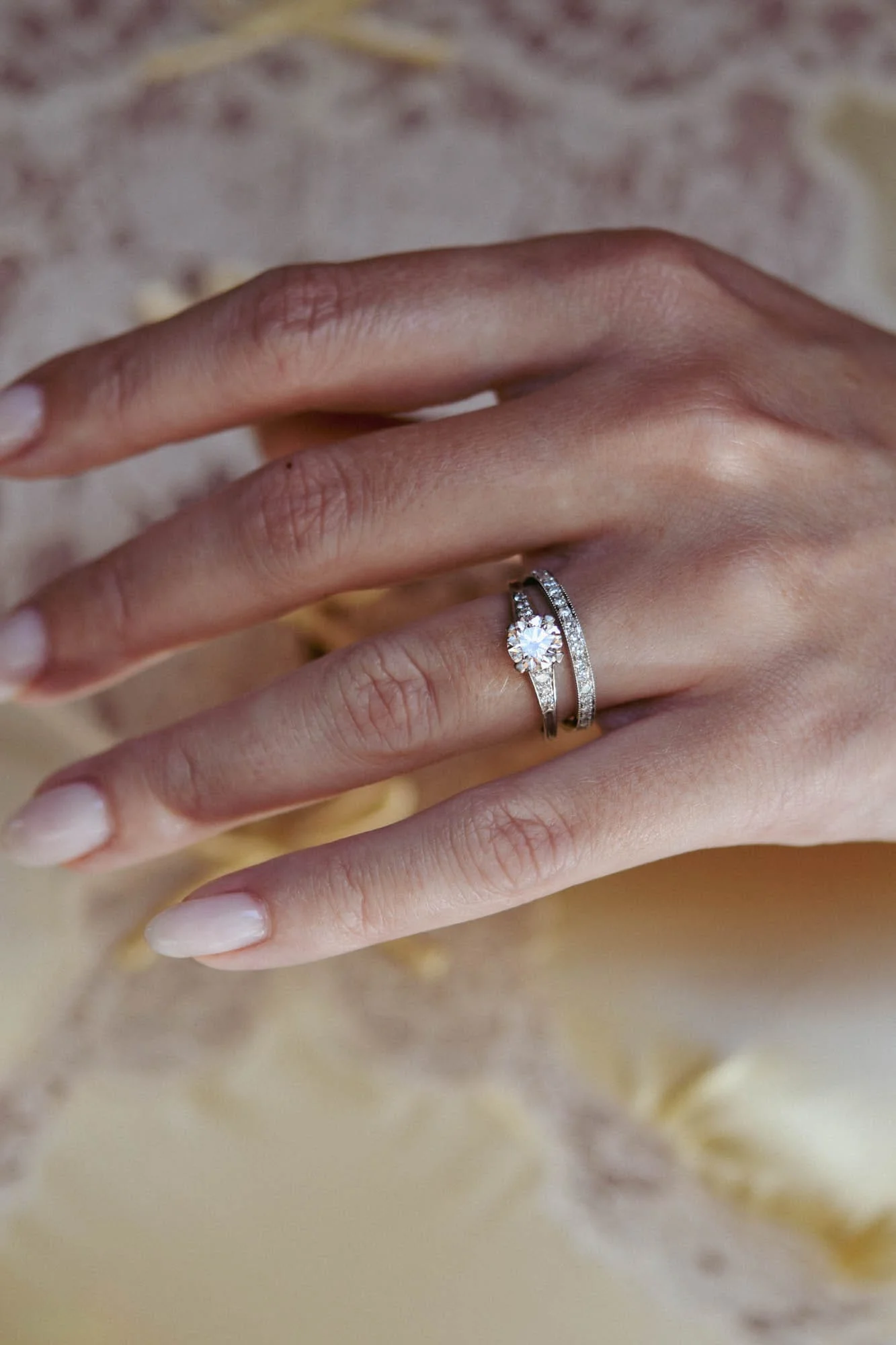Tiffany & Co. 1.05 Carat Old European Cut Diamond Platinum Vintage Engagement Ring - Image 6