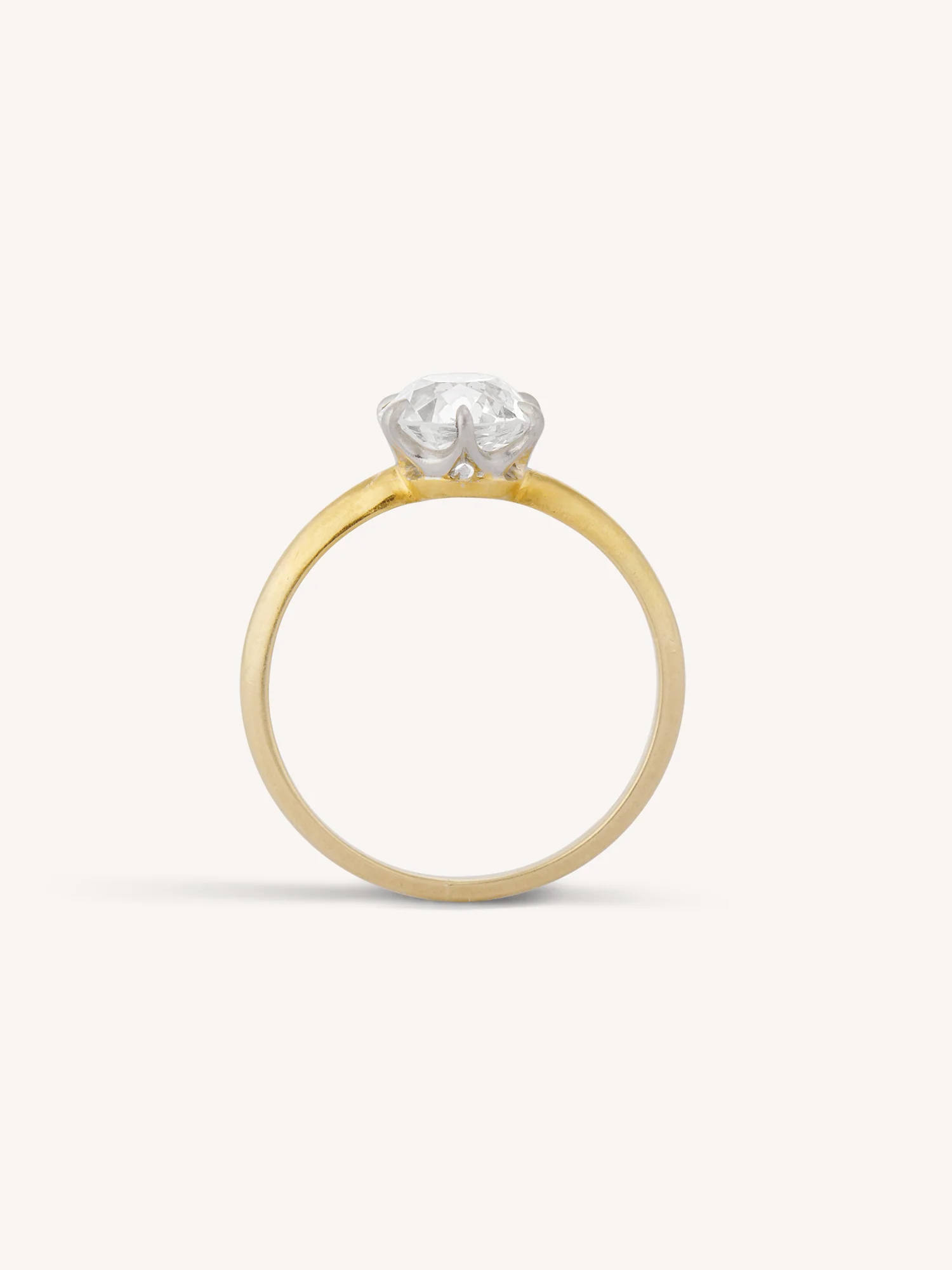 Tiffany & Co. 1.49 Carat Old European Cut Diamond Solitaire Vintage Engagement Ring - Image 6