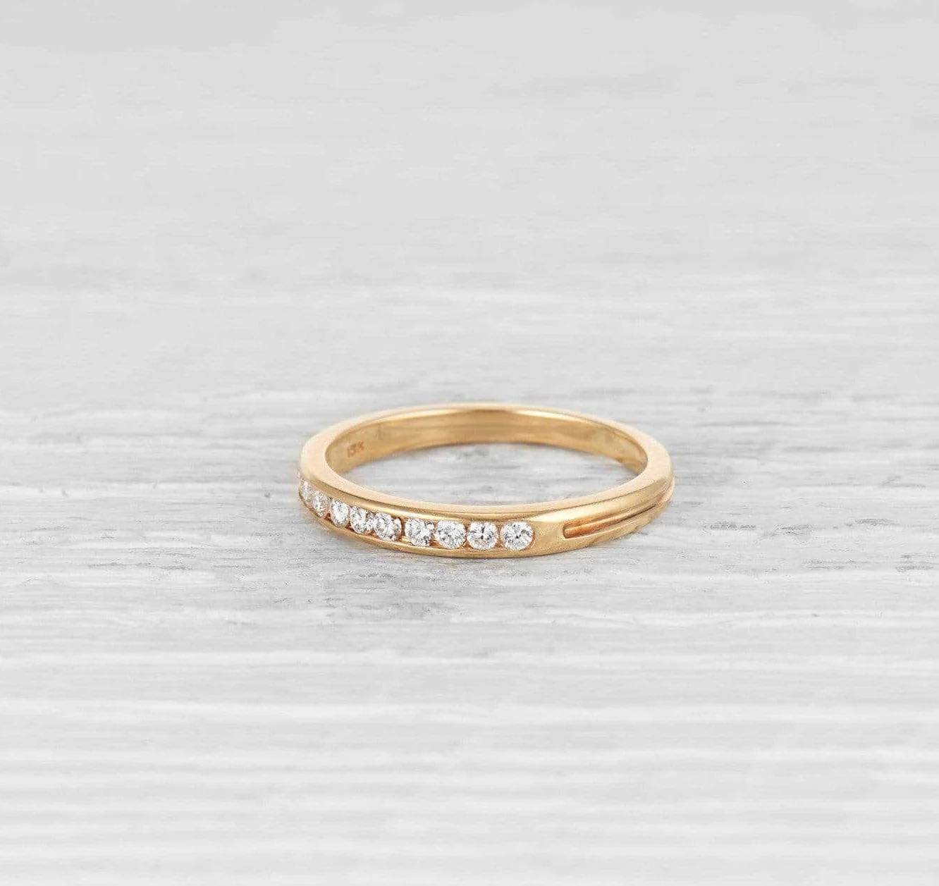 Tiffany & Co. Retro Half Hoop Band - Image 2