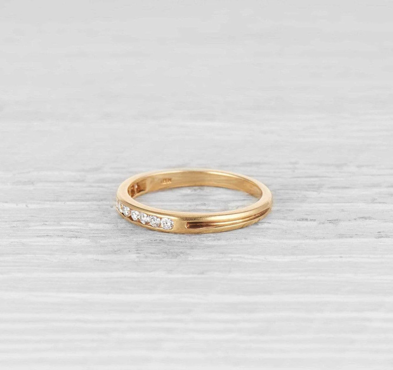 Tiffany & Co. Retro Half Hoop Band - Image 5