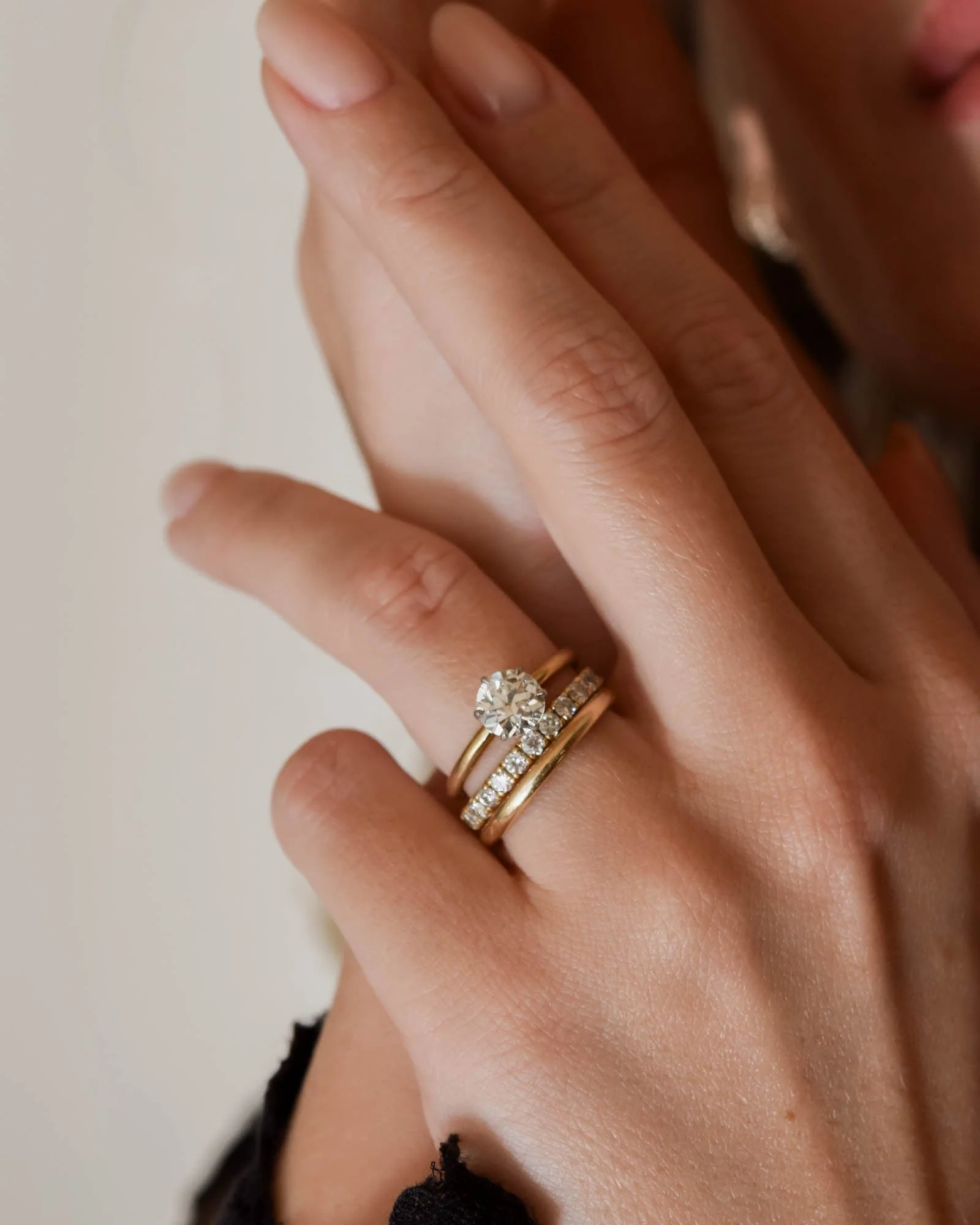 Tiffany & Co. Solitaire Mid Century 1.20 Carat Old European Cut Diamond Vintage Engagement Ring - Image 2