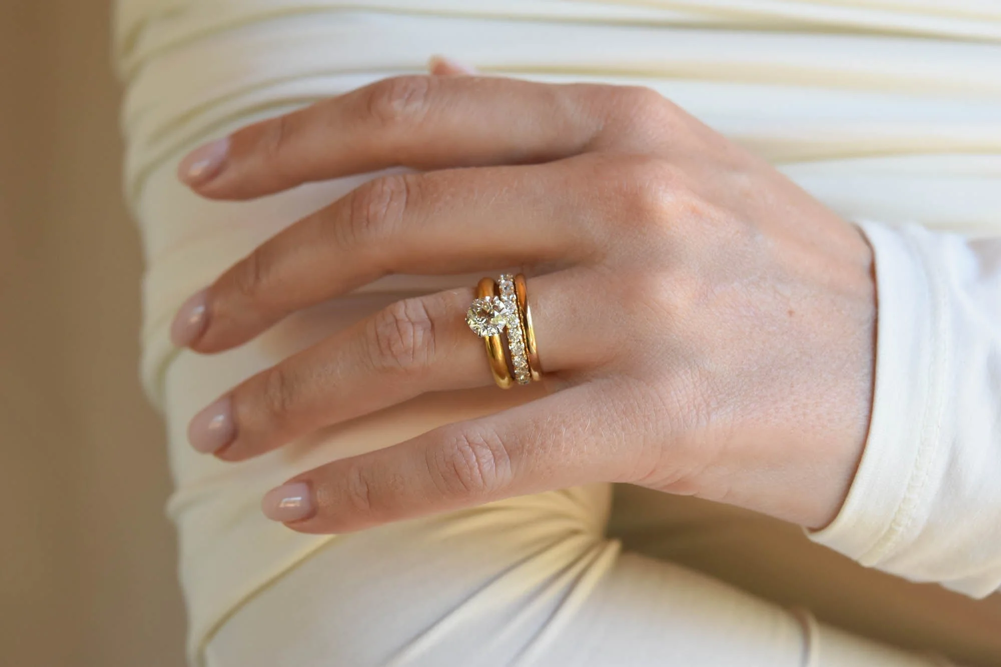 Tiffany & Co. Vintage 1.39 Carat Old European Cut Diamond Six-Prong Solitaire Engagement Ring - Image 6