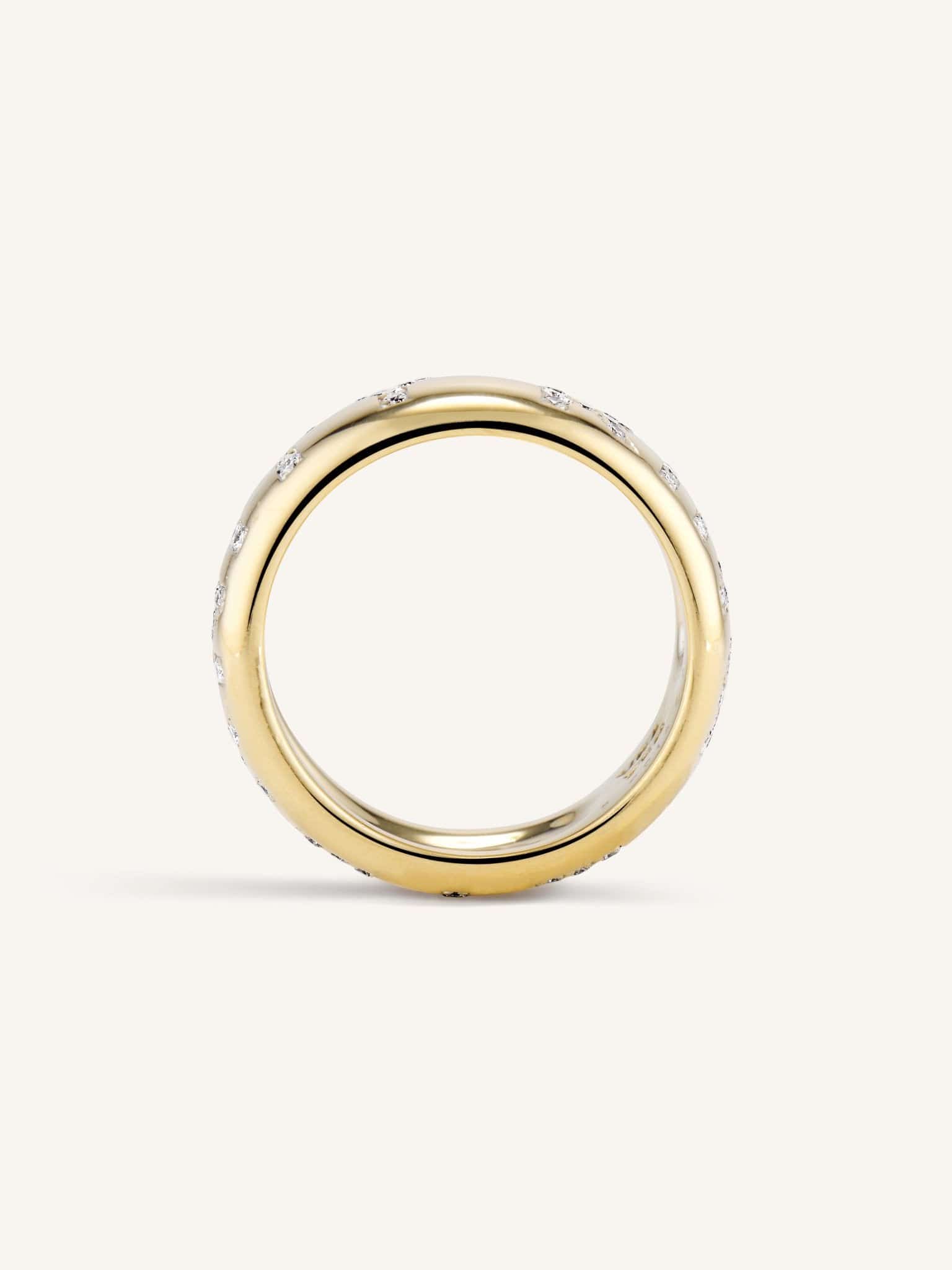 French Van Cleef & Arpels Vintage Diamond 'Eternity Ring" Band Size 6.25 - Image 5