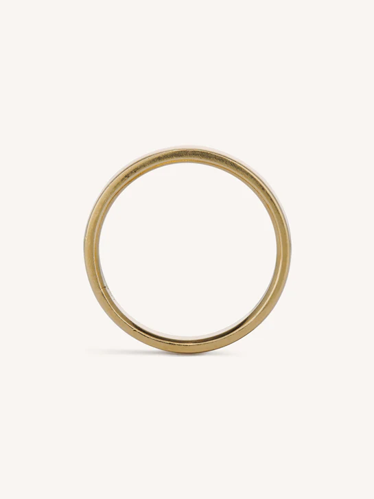Van Cleef & Arpels Vintage Flat Wedding Band - Size 10 - Image 5