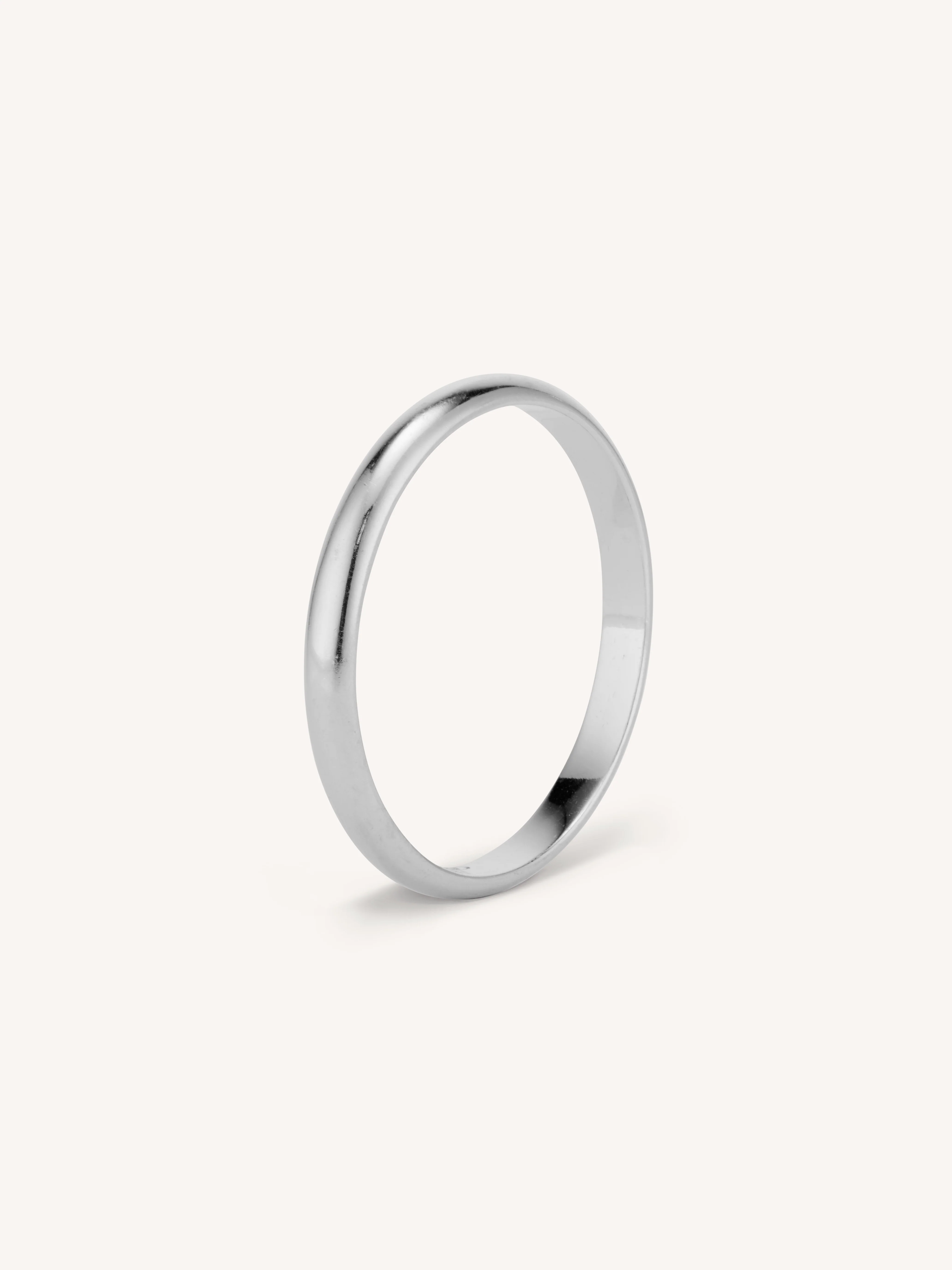 Van Cleef & Arpels 1970's Vintage Men's Platinum Wedding Band - Size 11 - Image 3