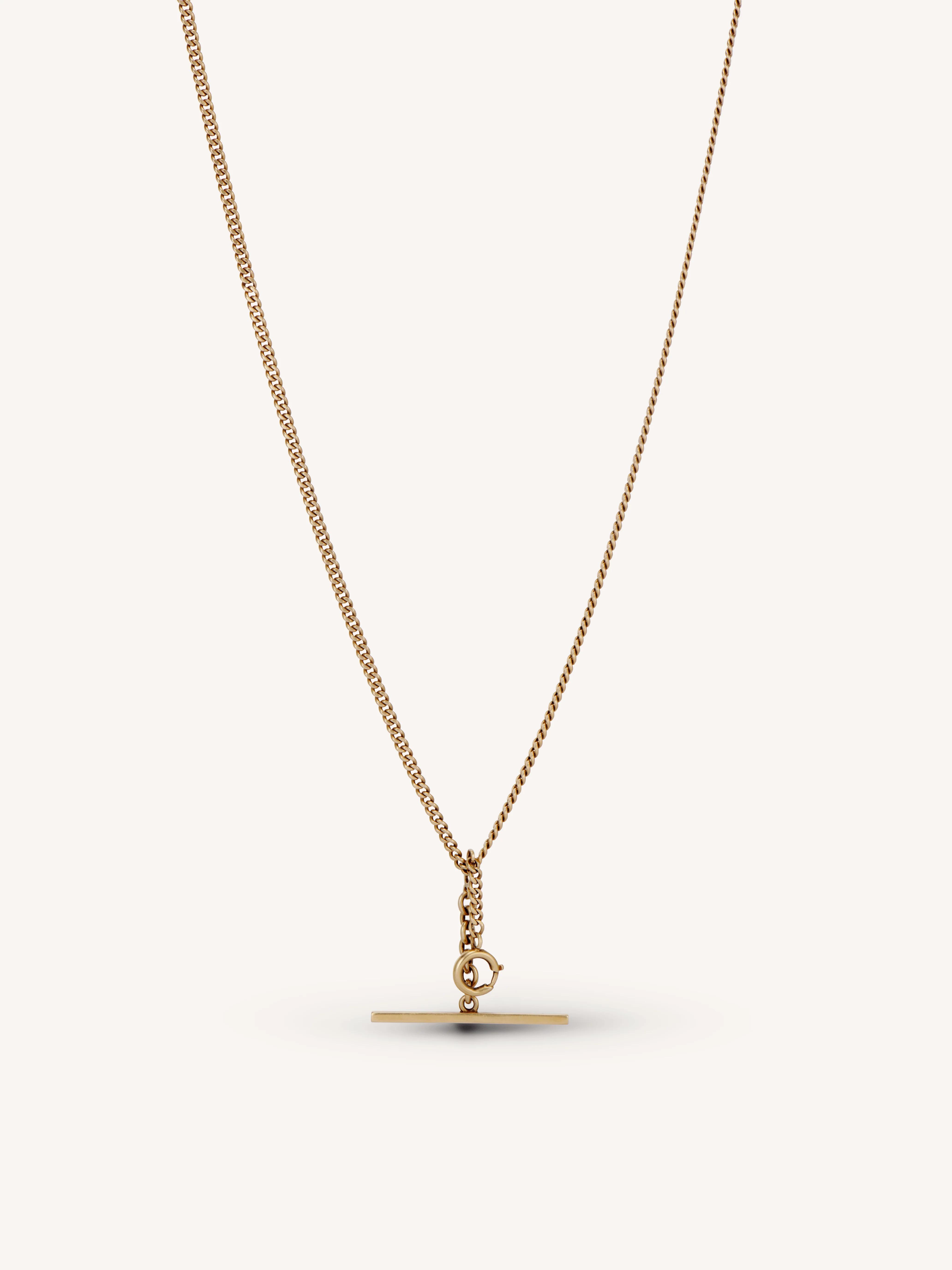 Victorian Antique Yellow Gold Albert Watch Chain Necklace with T-Bar and Dog Clip - Image 4
