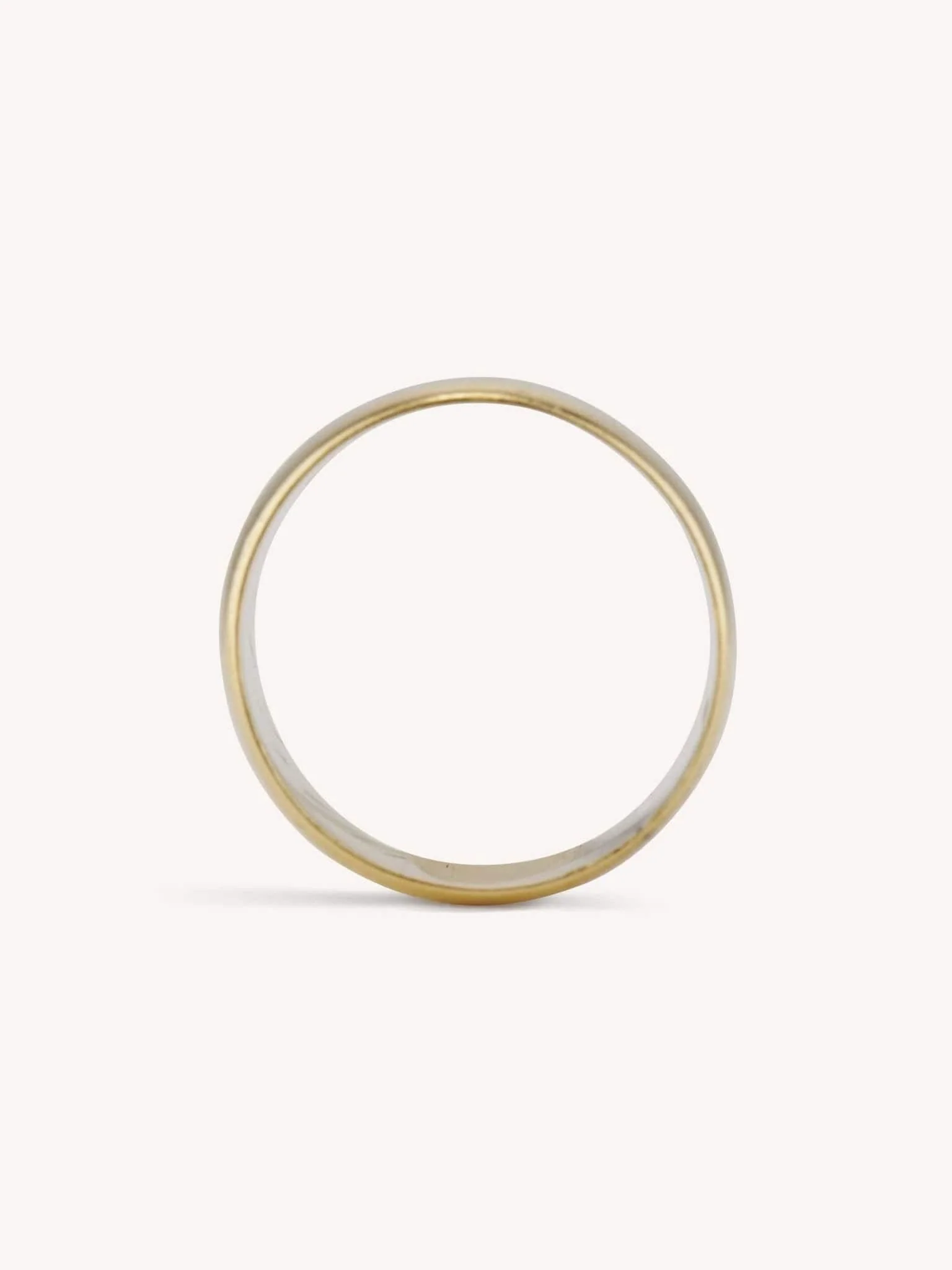 Victorian Wide Classic Wedding Band Size 6.5 - Image 5