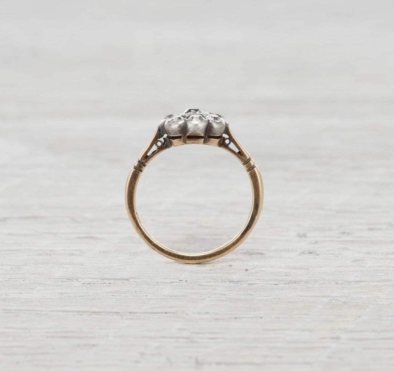 Victorian Cluster Engagement Ring - Image 4