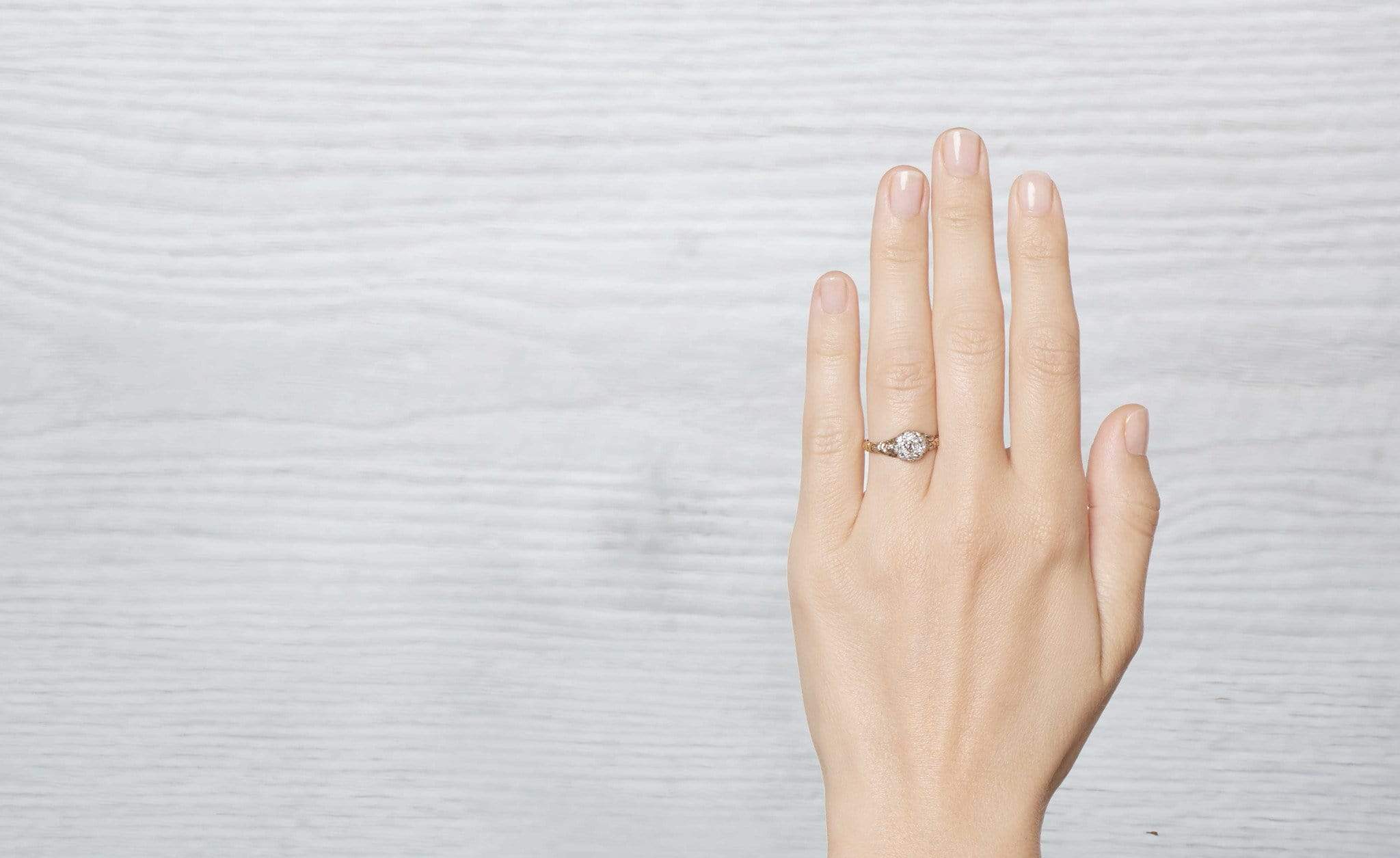 .30 Carat Victorian Diamond Cluster Ring - Image 5