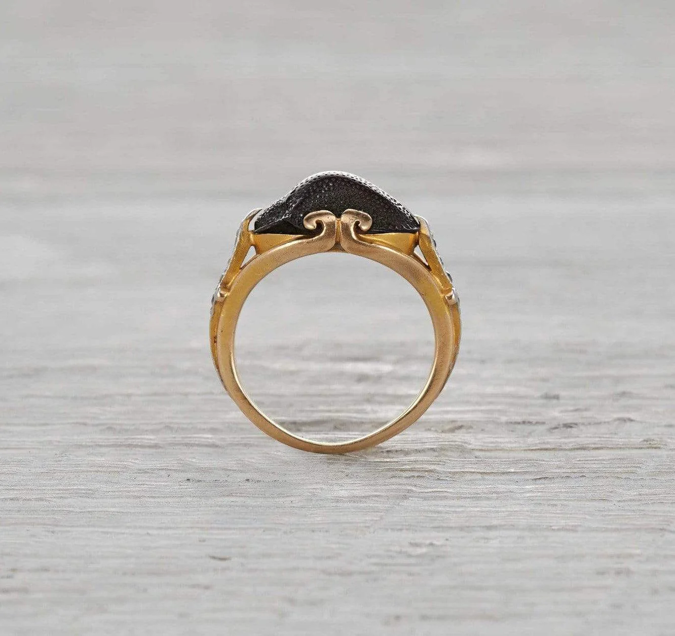 Art Nouveau Egyptian Revival Scarab Ring - Image 4