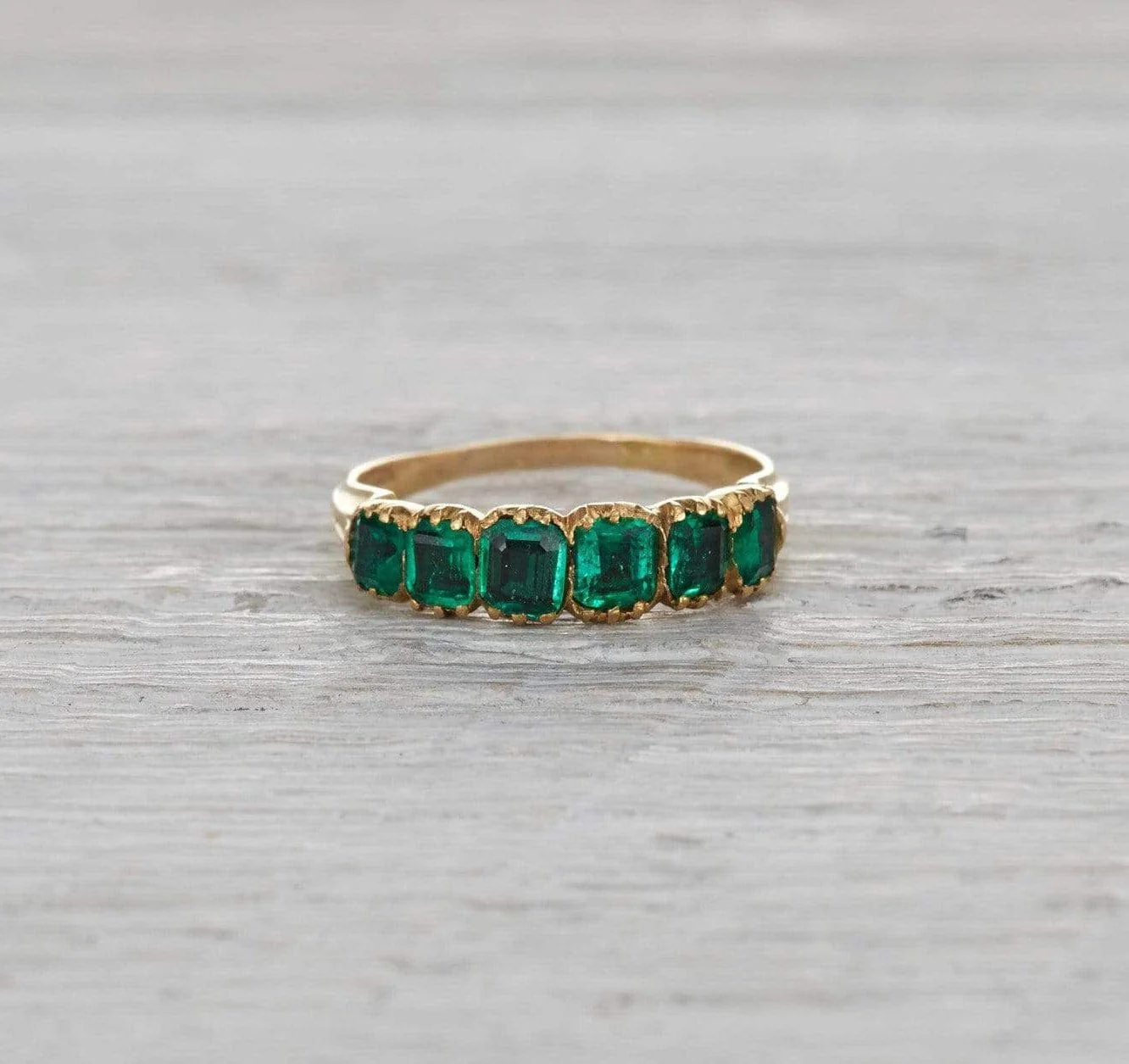 Victorian Emerald Ring - Image 2