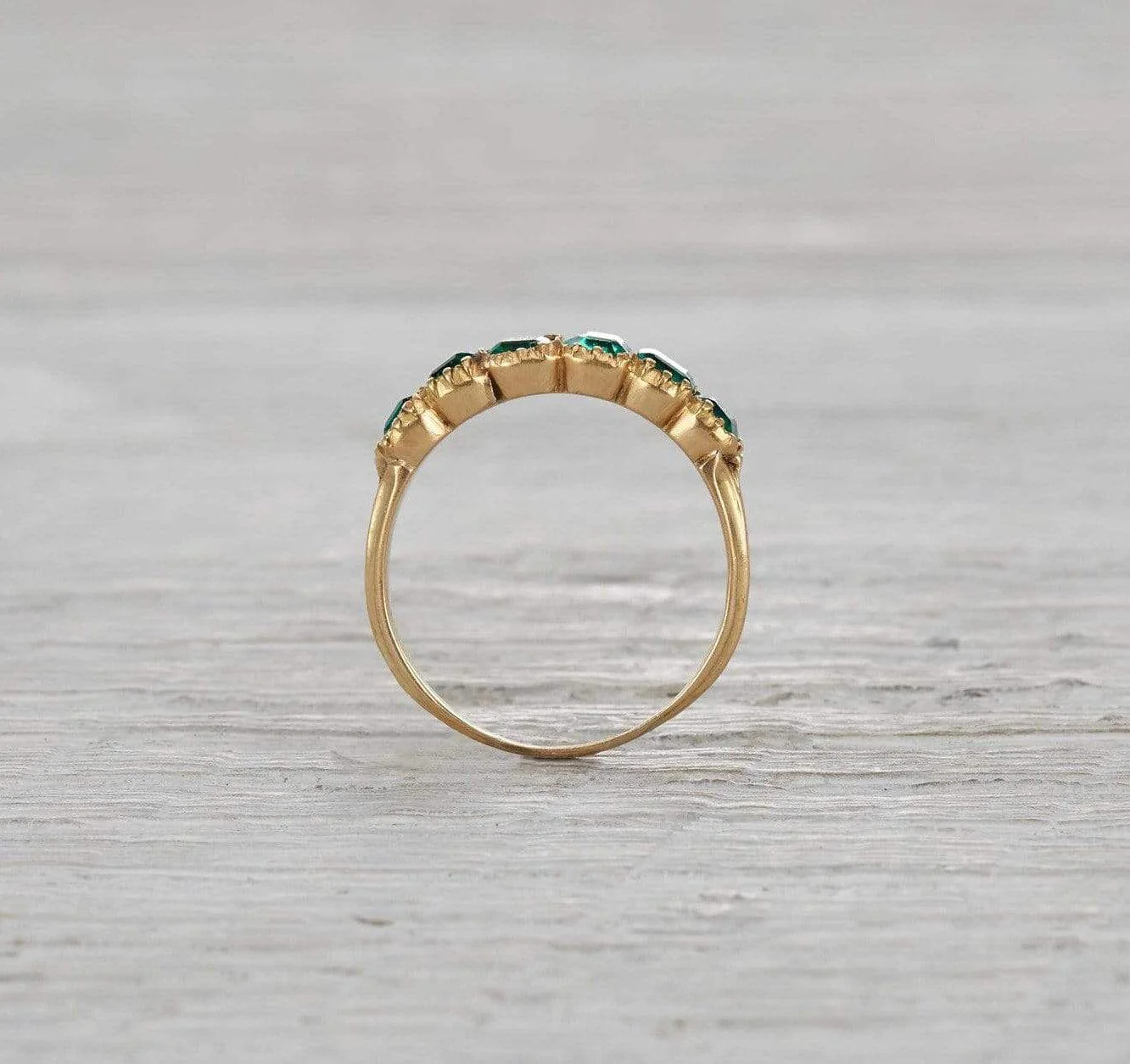 Victorian Emerald Ring - Image 4