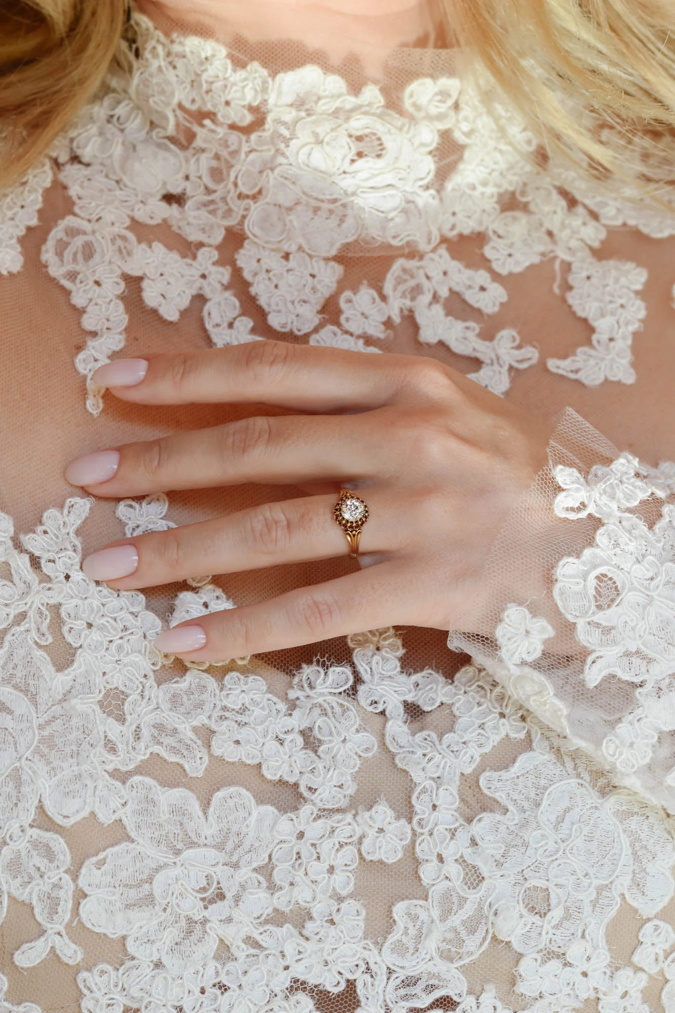 Victorian .96 Carat Old European Cut Diamond Antique Engagement Ring, France - Image 6