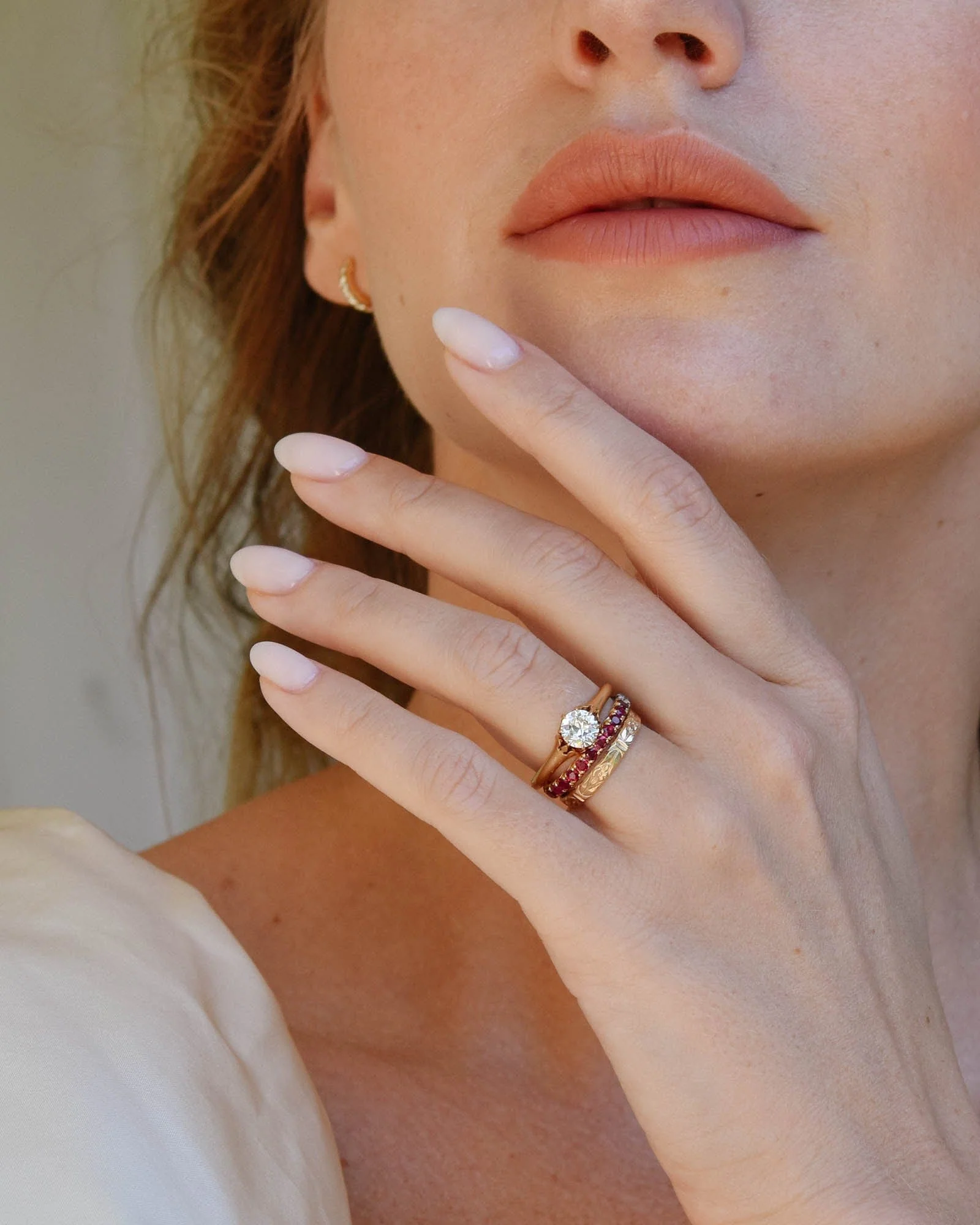 Victorian Old European Cut Diamond Solitaire Ring - Image 3